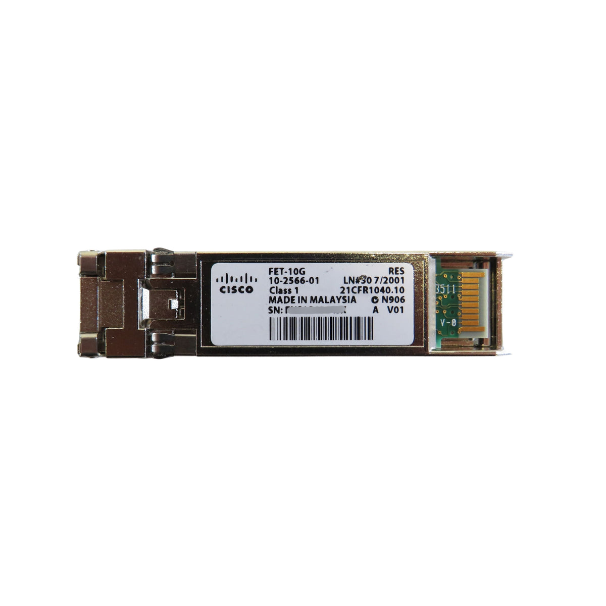 Cisco FET-10G 850nm MMF 10Gbps Fabric Extender Transceiver (Refurbished)