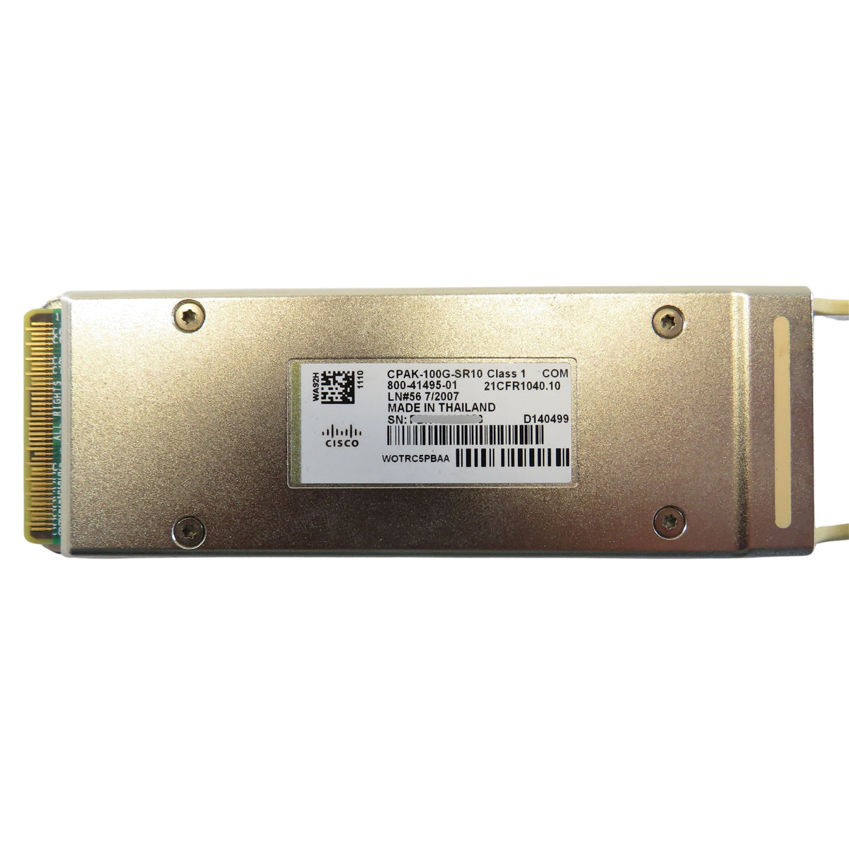 Cisco CPAK-100G-SR10 100GBase Transceiver Module (Refurbished)