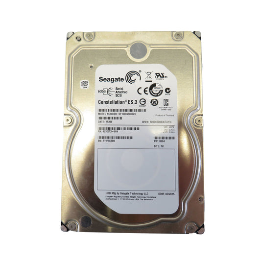 Seagate ST1000NM0023 1TB 7.2K RPM 3.5" SAS 6Gbps HDD Hard Drive (Refurbished)