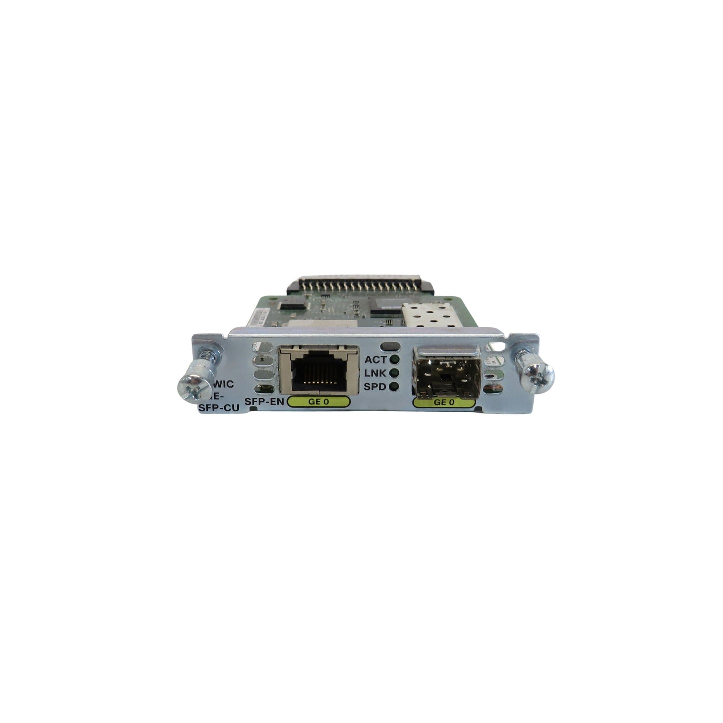 Cisco EHWIC-1GE-SFP-CU Enhanced HWIC, Dual Mode 1 Port SFP/Copper (Refurbished)
