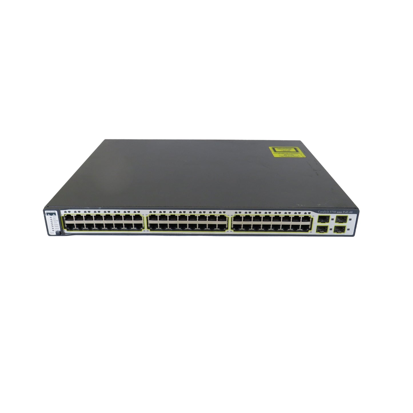 Cisco WS-C3750-48PS-E Catalyst 3750 48 Port 10/100 PoE + 4 SFP Switch (Refurbished)