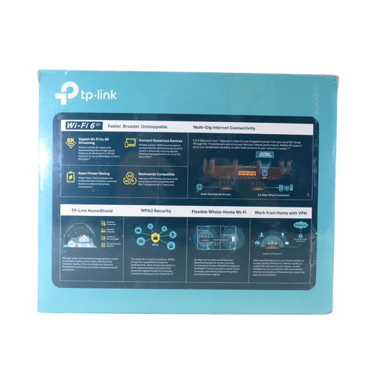 TP-Link Archer AX5400 Pro WiFi 6 Dual-Band Gigabit Wireless Router