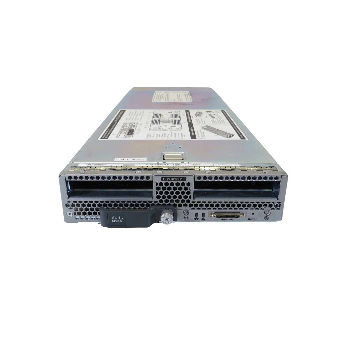 Cisco UCSB-B200-M5 UCS B200 M5 Blade Server w/o CPU, Memory, HDD, mLOM/Mezz (Refurbished)