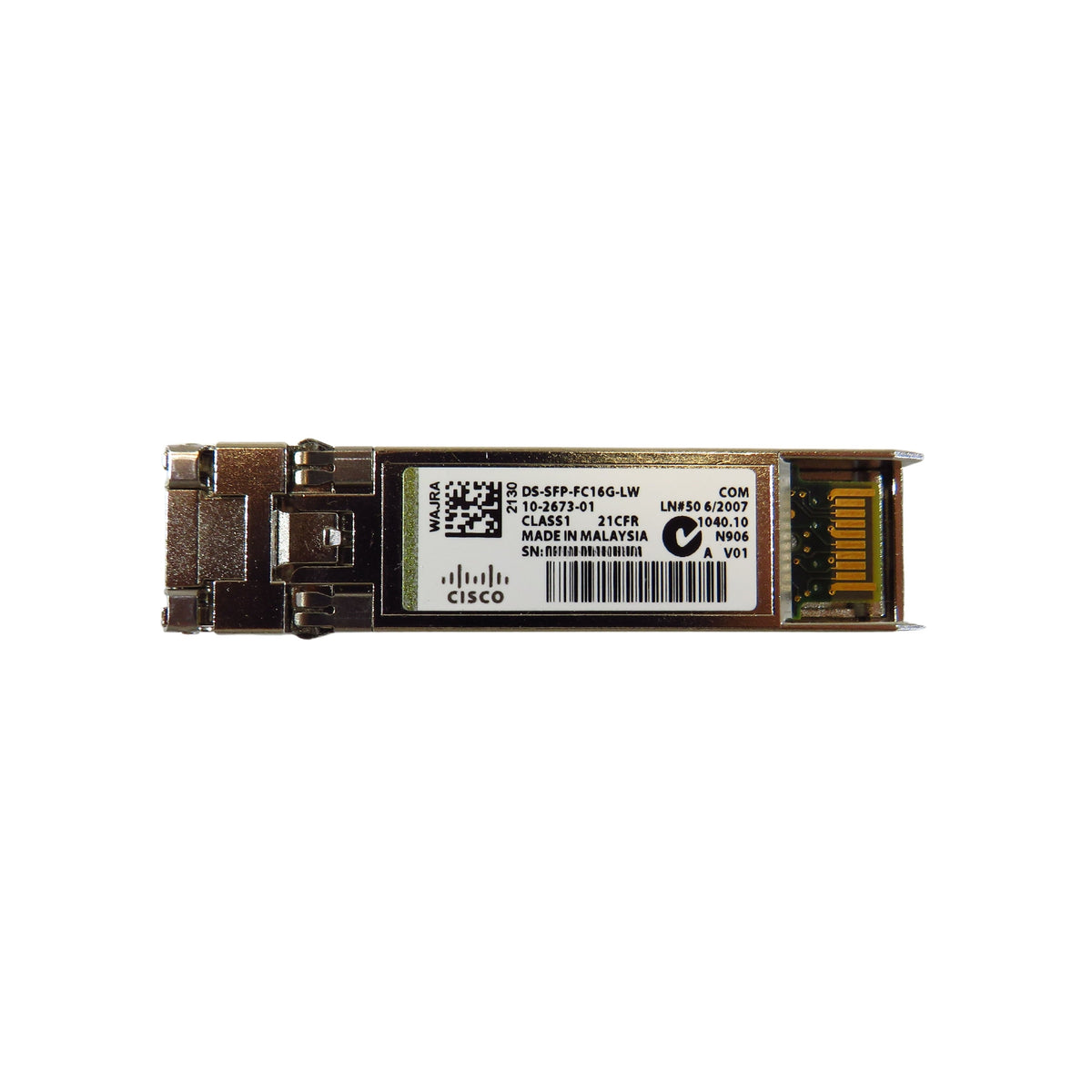 Cisco DS-SFP-FC16G-LW 16Gbps FC Fibre Channel Longwave LW SFP+ (Refurbished)