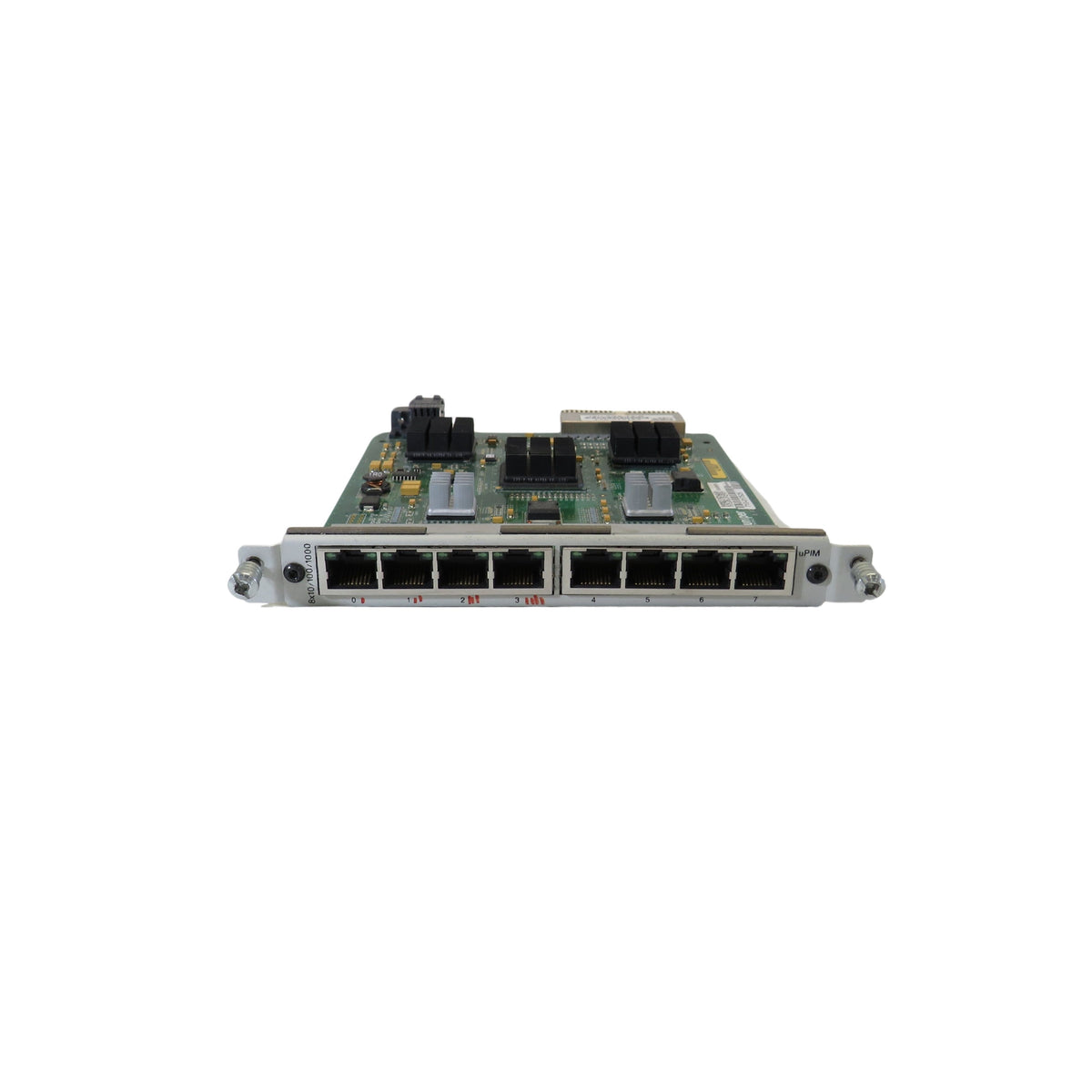 Juniper JXU-8GE-TX-S 8 Port Gigabit Ethernet 10/100/1000 Copper Universal PIM2 (Refurbished)