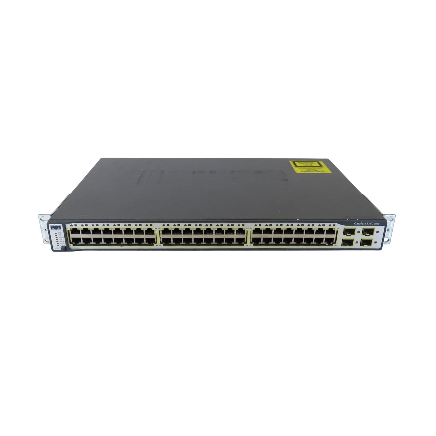 Cisco WS-C3750-48TS-S Catalyst 3750 48 Port 10/100 + 4 SFP Switch (Refurbished)