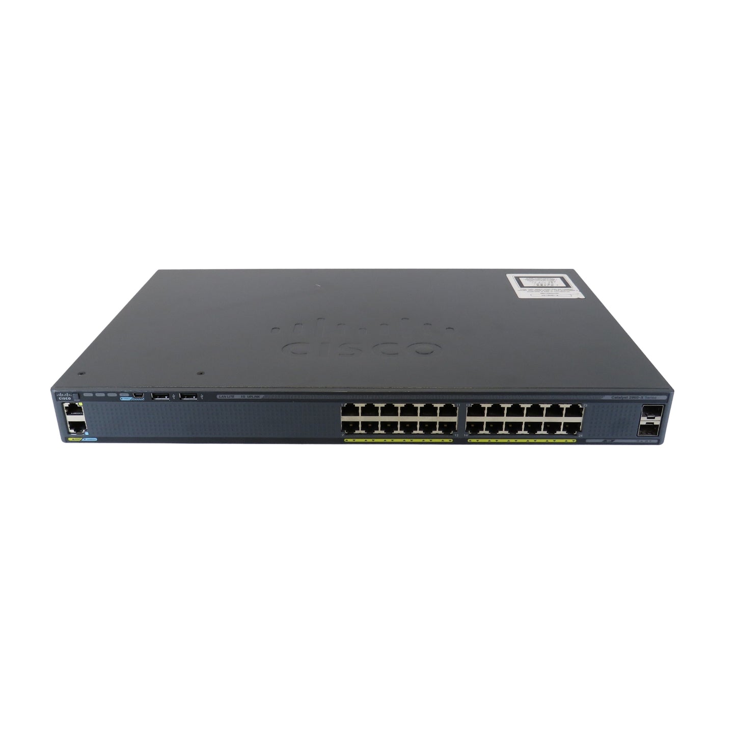 Cisco WS-C2960X-24TS-LL Catalyst 2960-X 24 GigE, 2 x 1G SFP Switch (Refurbished)