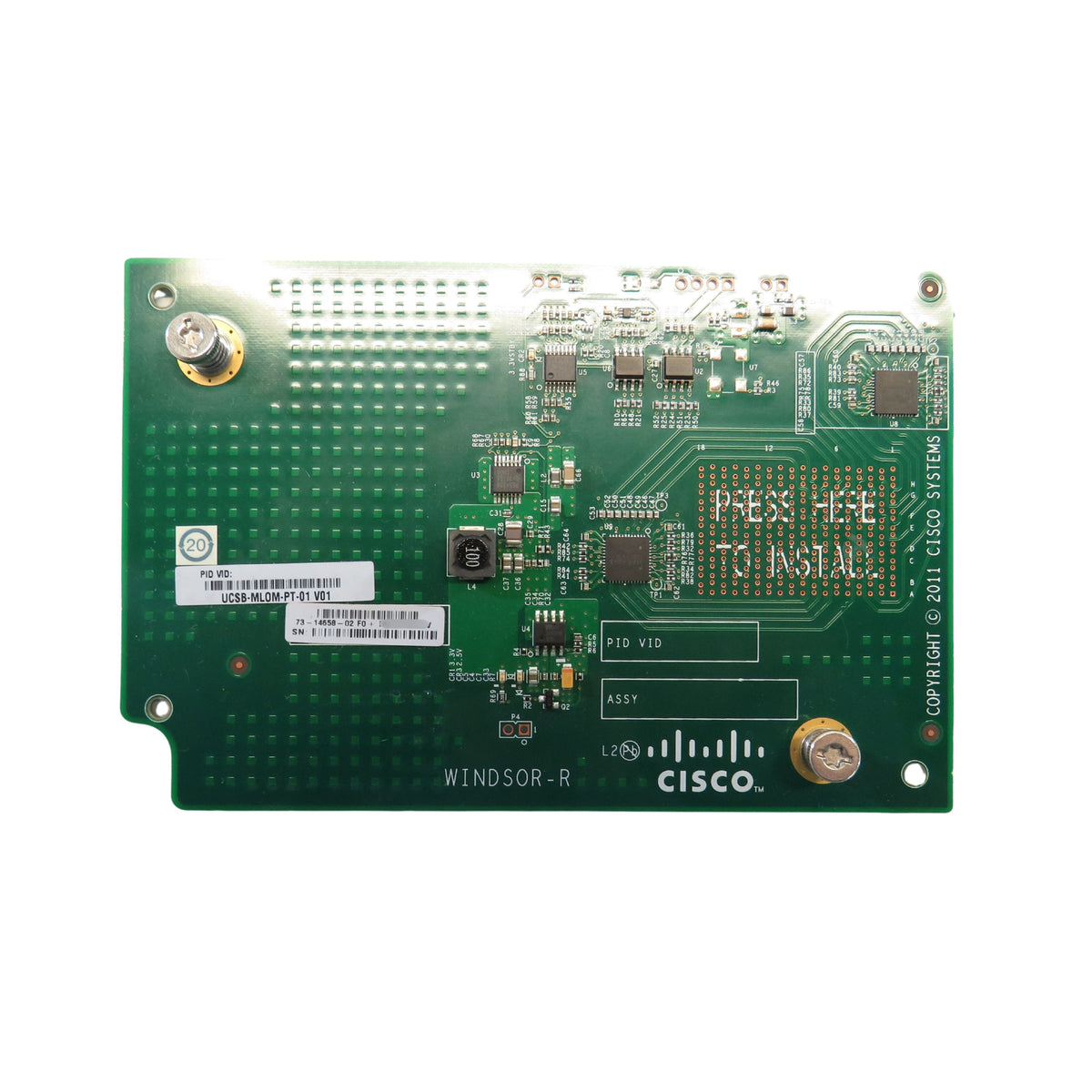 Cisco UCSB-MLOM-PT-01 UCS VIC 1240 4 Port 10GB Virtual Interface Connector (Refurbished)