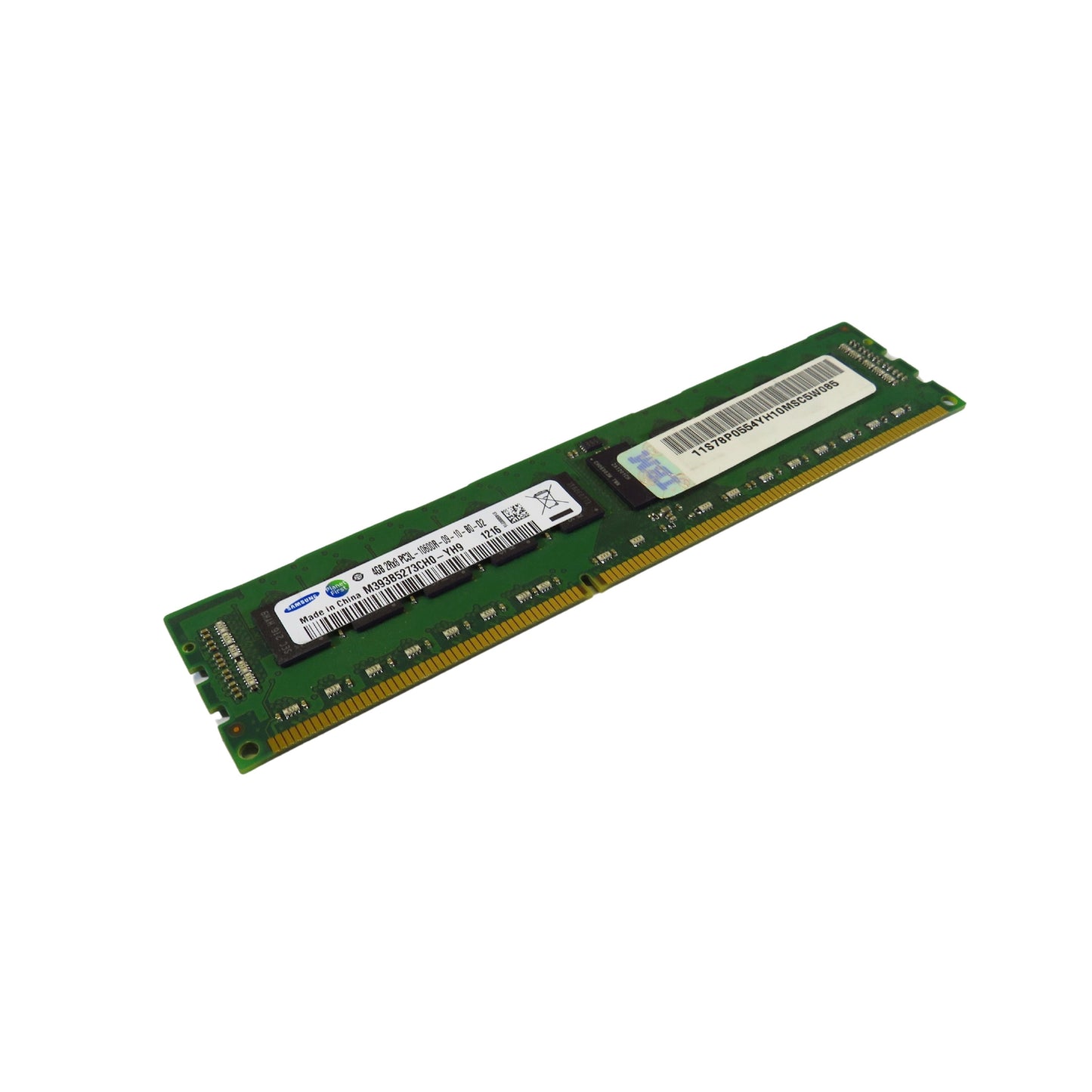 Samsung M393B5273CH0-YH9 4GB 2Rx8 PC3L-10600R 1333MHz DDR3 Server