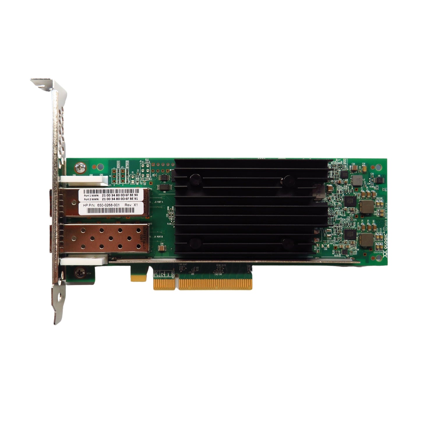 QLogic 650-0268-001 QTH2772 32GB Dual-Port FC Fibre Channel Adapter (Refurbished)