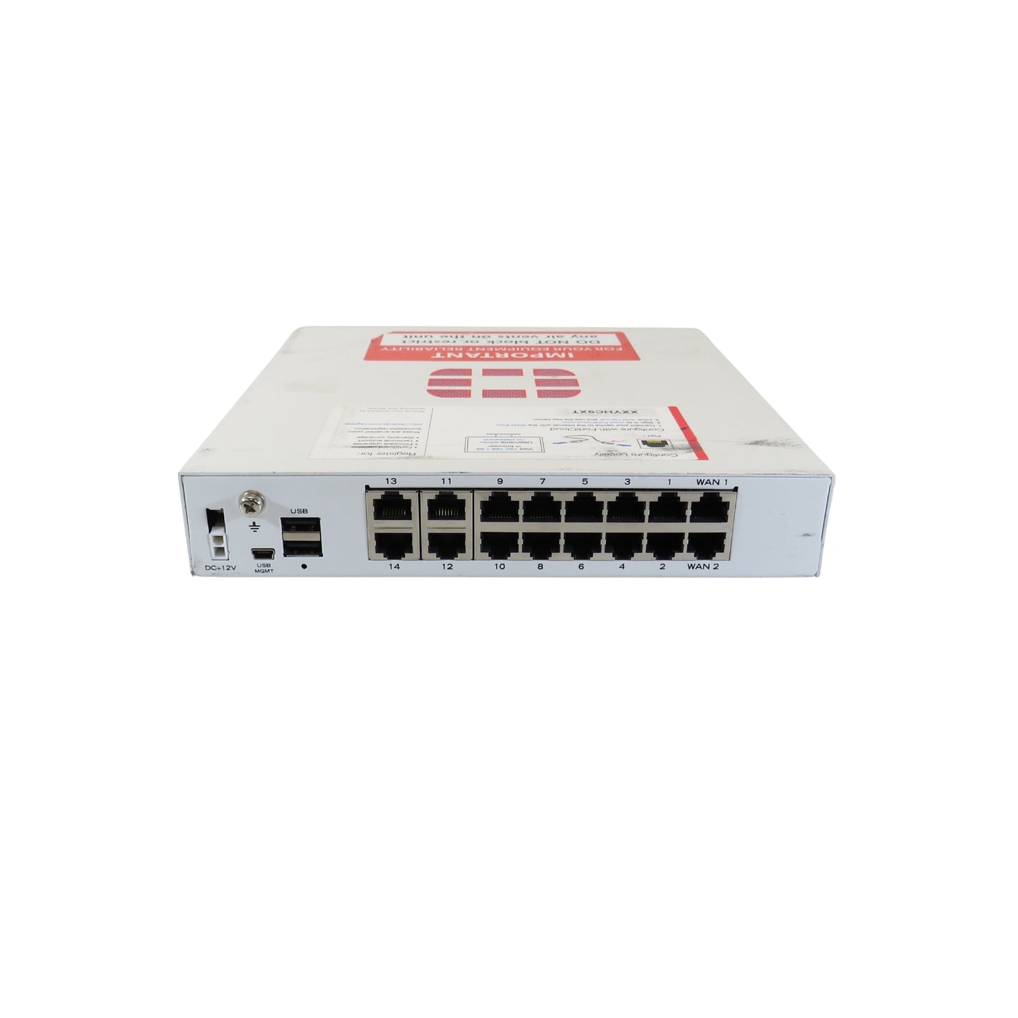 Fortinet FG-90D FortiGate-90D Gigabit Firewall Security Appliance (Refurbished)