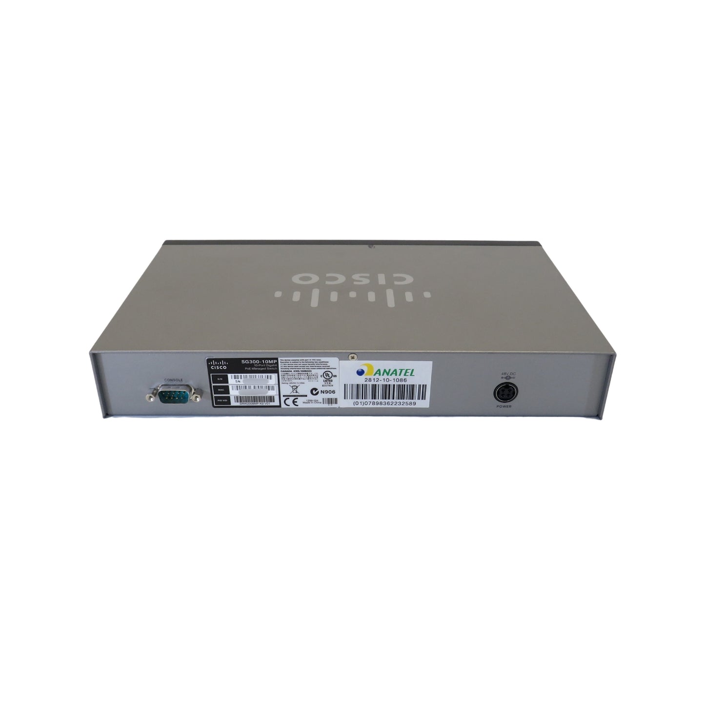 Cisco SG300-10MP 8-Port Gigabit Ethernet PoE 2 Port Combo Mini-GBIC Switch (Refurbished)