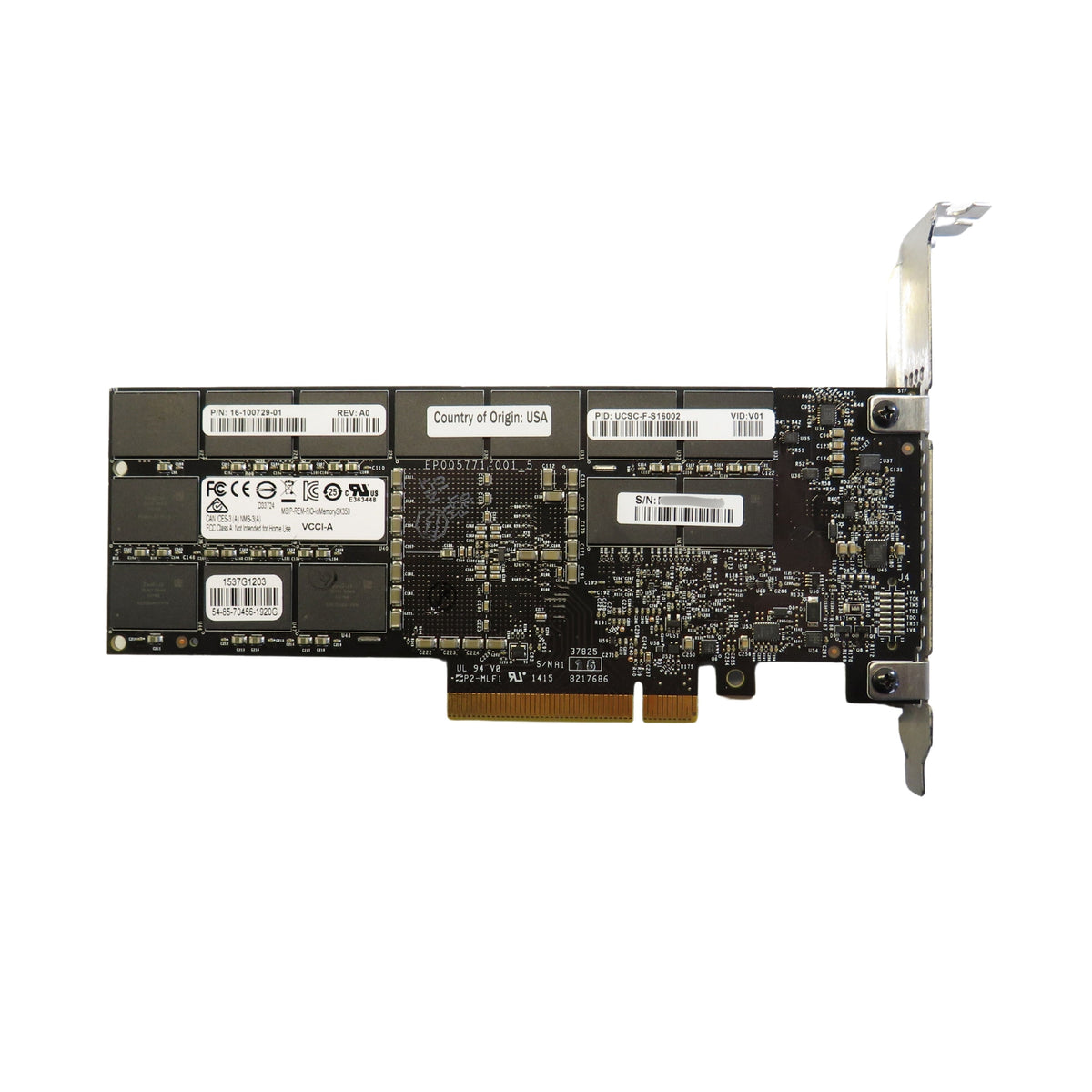 Cisco UCSC-F-S16002 UCS Rack PCIe Storage 1600GB SX350 Medium Endurance (Refurbished)