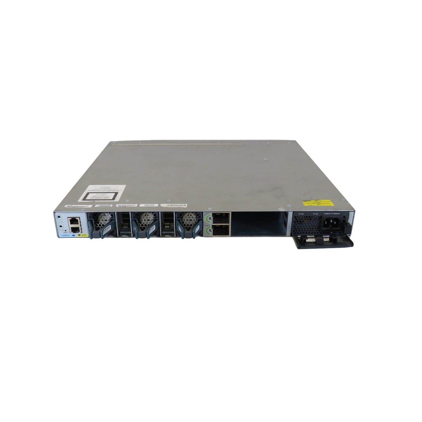 Cisco WS-C3850-24P-L 3850 24 Port 10/100/1000 PoE+ Single 715WAC PSU (Refurbished)
