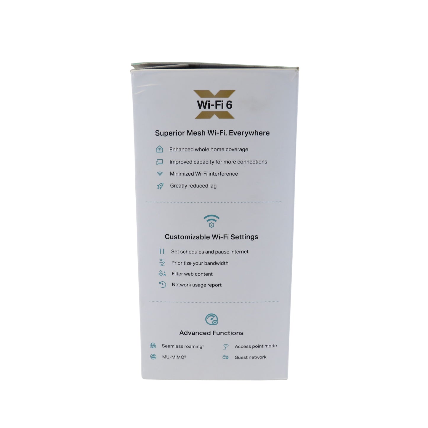 TP-Link Deco X25 (3 pack) AX1800 Whole Home Mesh Wi-Fi 6 System