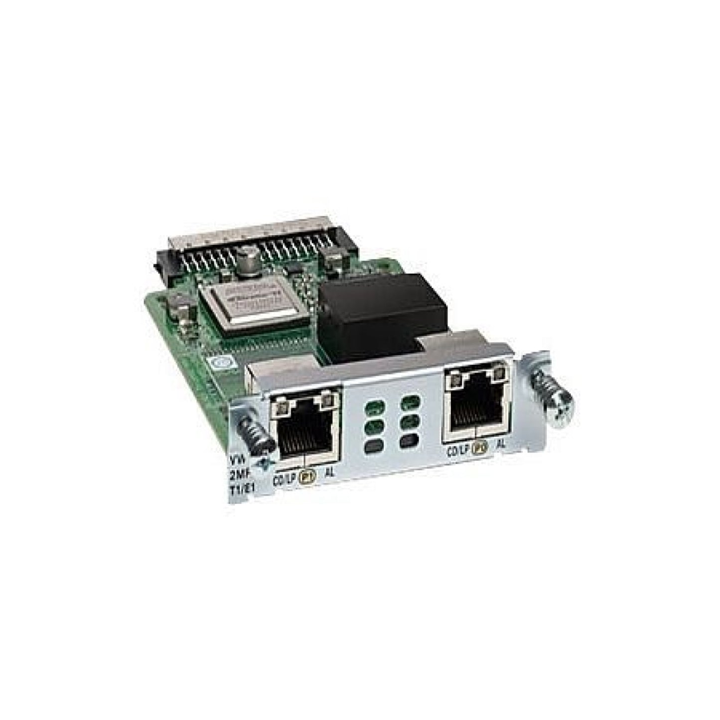 Cisco NIM-2MFT-T1/E1 2 Port Multi-flex Trunk Voice/Clear-channel T1/E1 Module (Refurbished)