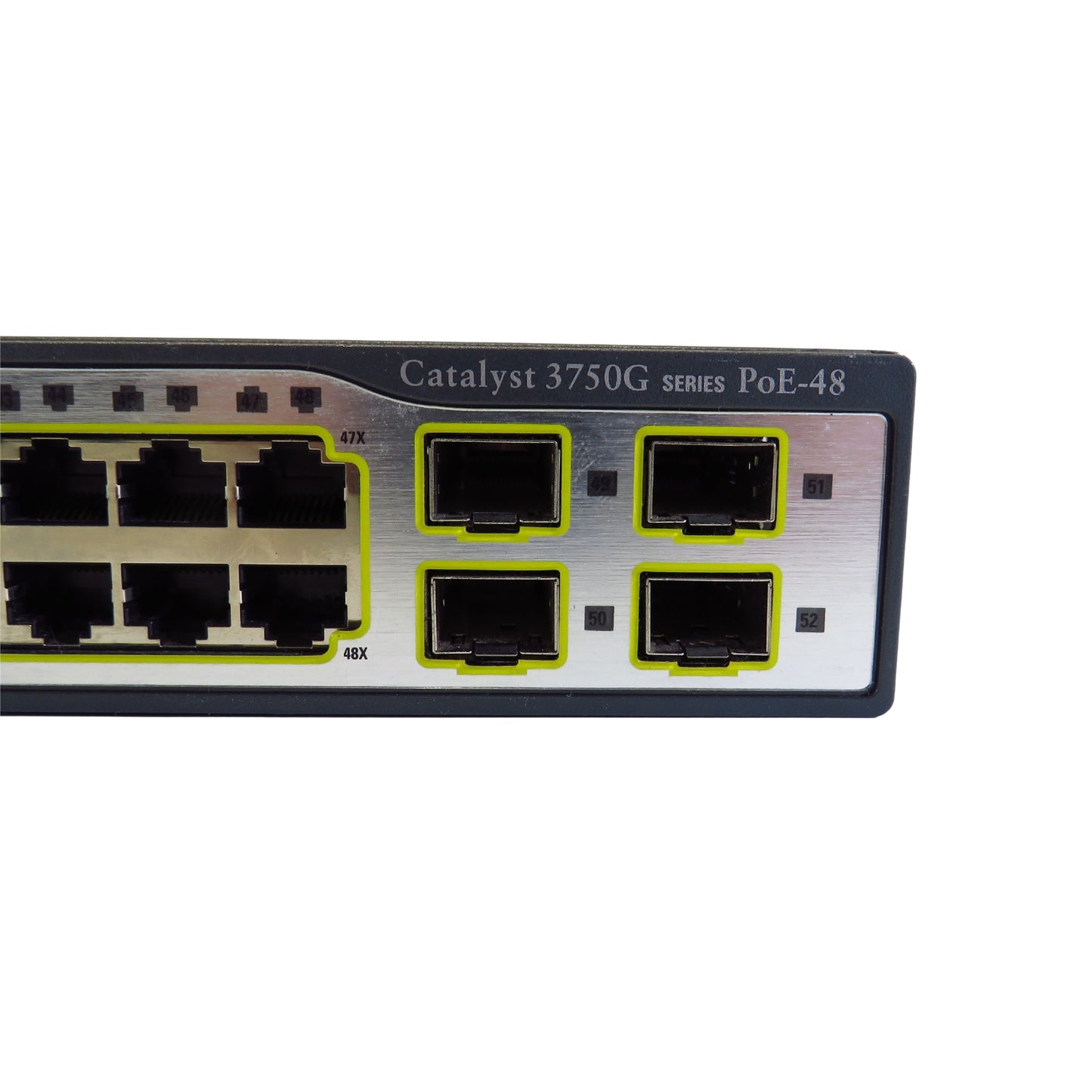 Cisco WS-C3750G-48PS-S Catalyst 3750G 48 Port 10/100/1000 PoE-48 Switch (Refurbished)