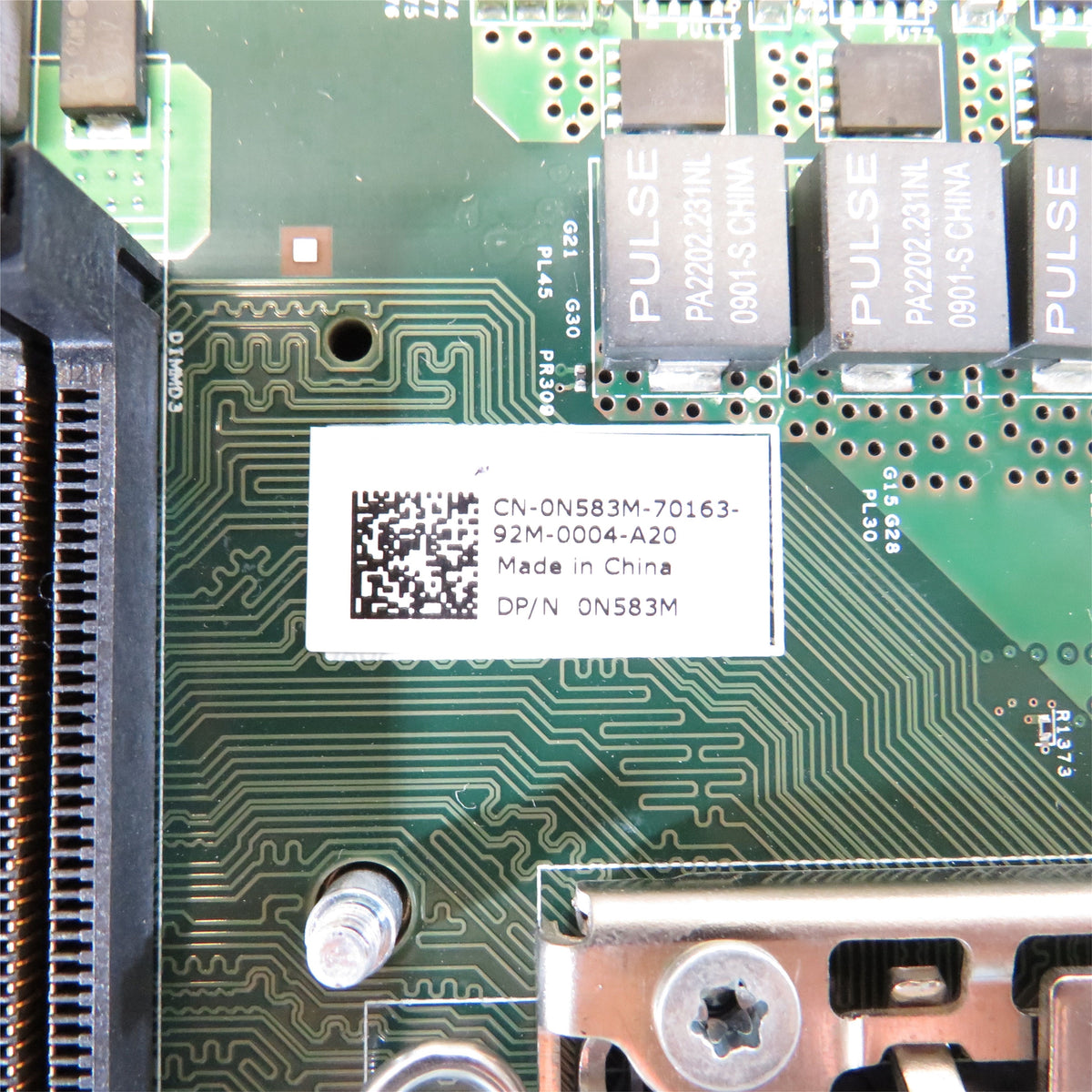 Dell N583M PowerEdge M710 System Board (Refurbished)