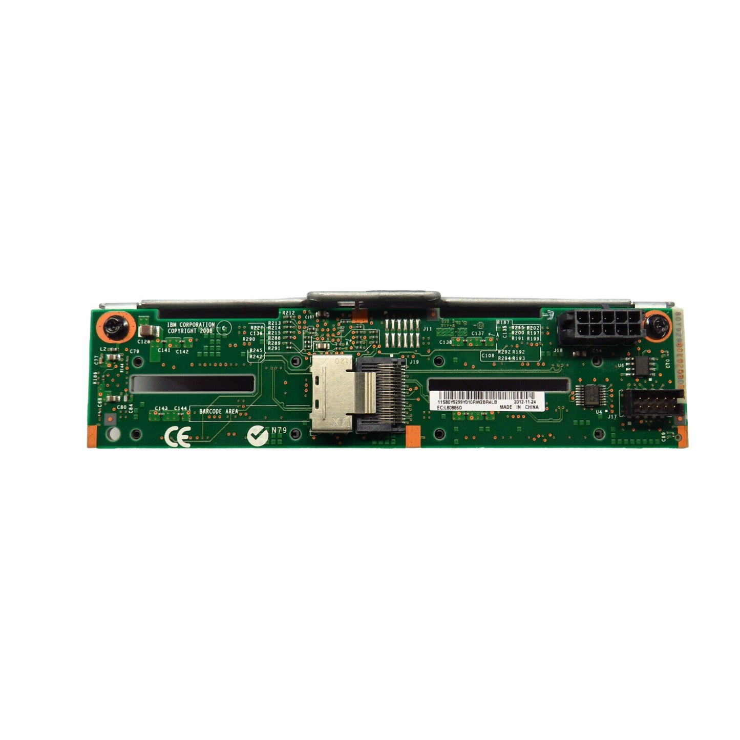 IBM 80Y9299 X3550 M4 2.5" SAS HDD Hard Drive Backplane 7914 (Refurbished)