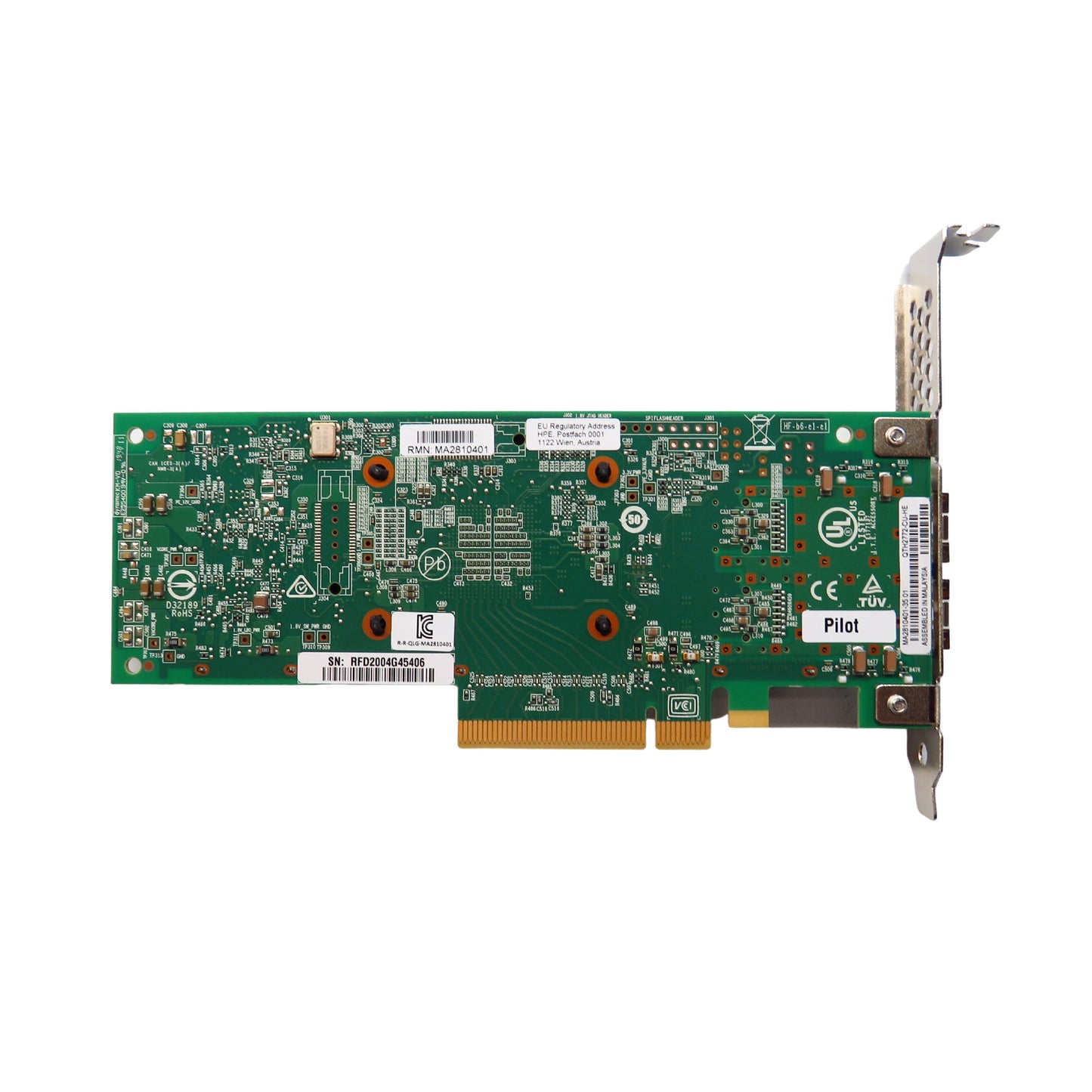 QLogic 650-0268-001 QTH2772 32GB Dual-Port FC Fibre Channel Adapter (Refurbished)