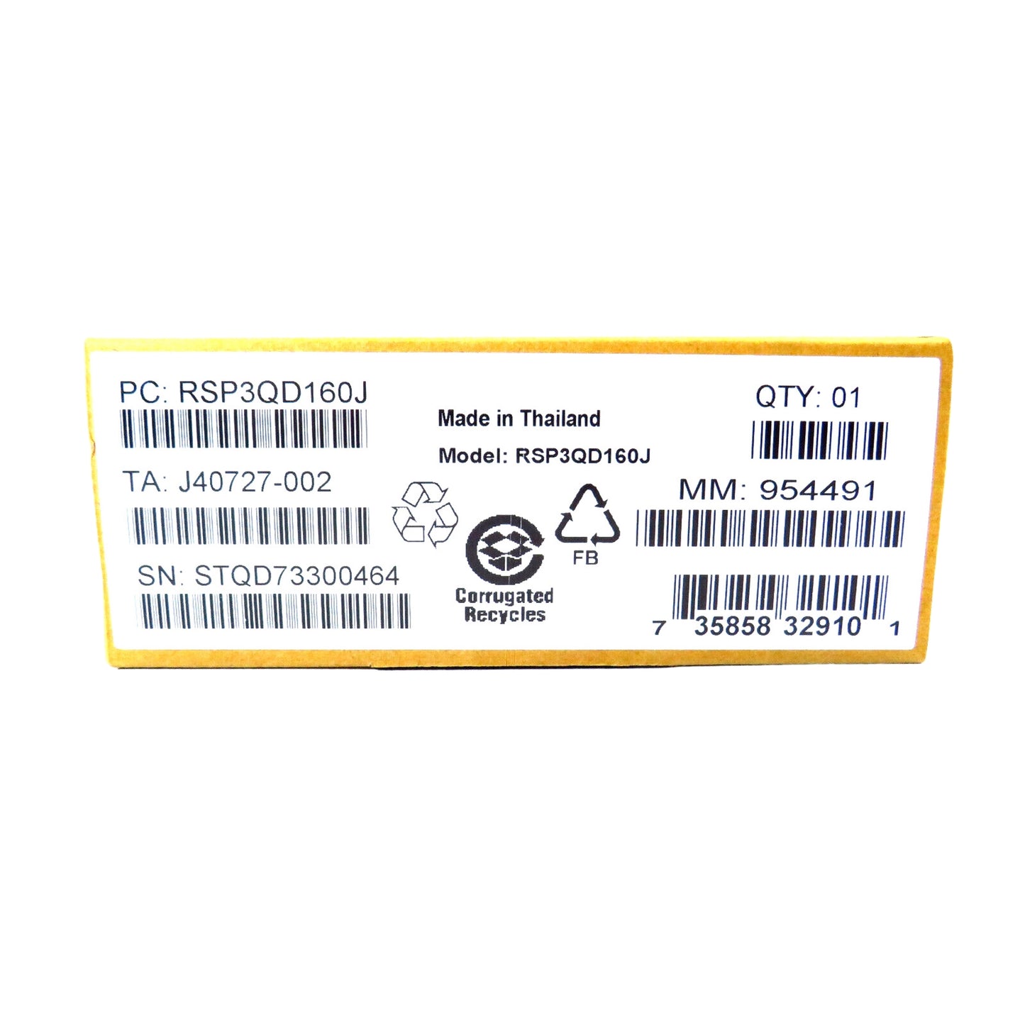 Intel RSP3QD160J Tri Mode PCIe/SAS/SATA Storage Adapter Card