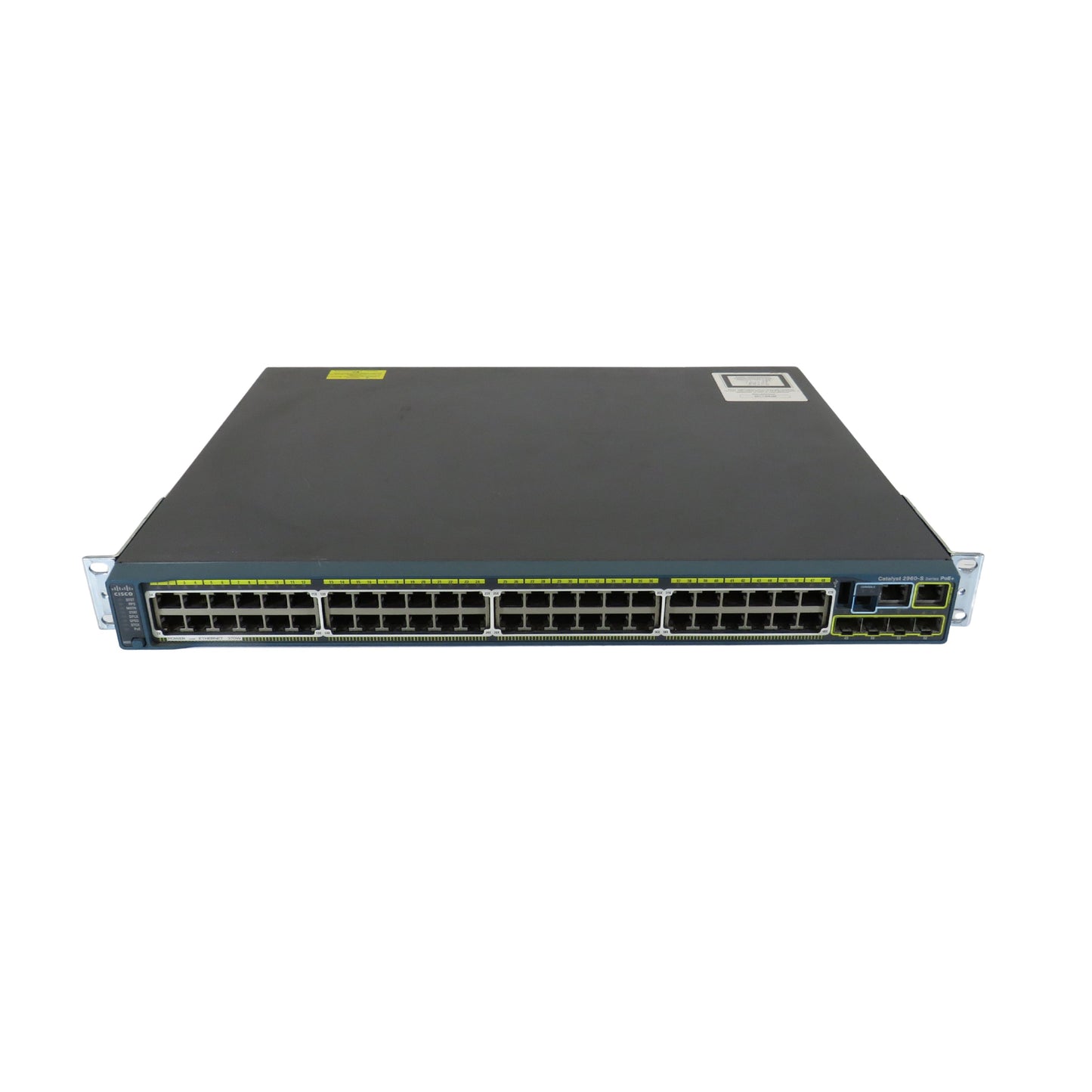 Cisco WS-C2960S-48LPS-L Catalyst 2960-S PoE+ 48 Port 10/100/1000 Switch (Refurbished)