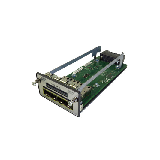 Cisco C3KX-NM-1G 4 Port Gigabit SFP Network Module (Refurbished)