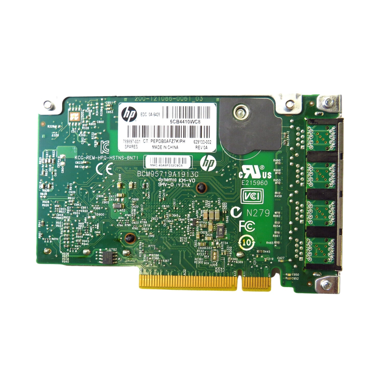 HP 789897-001 331FLR FlexLOM 1GB 4 Port Ethernet Adapter Card (Refurbished)