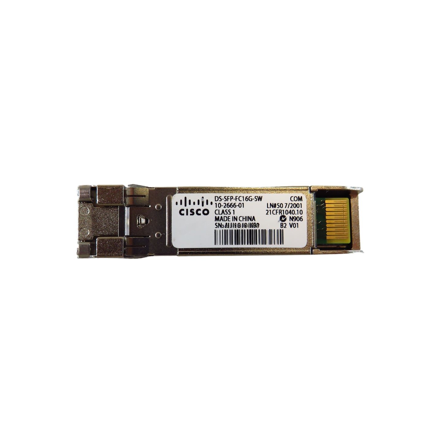 Cisco DS-SFP-FC16G-SW 16Gbps FC Fibre Channel Short Wavelength SW SFP+ (Refurbished)