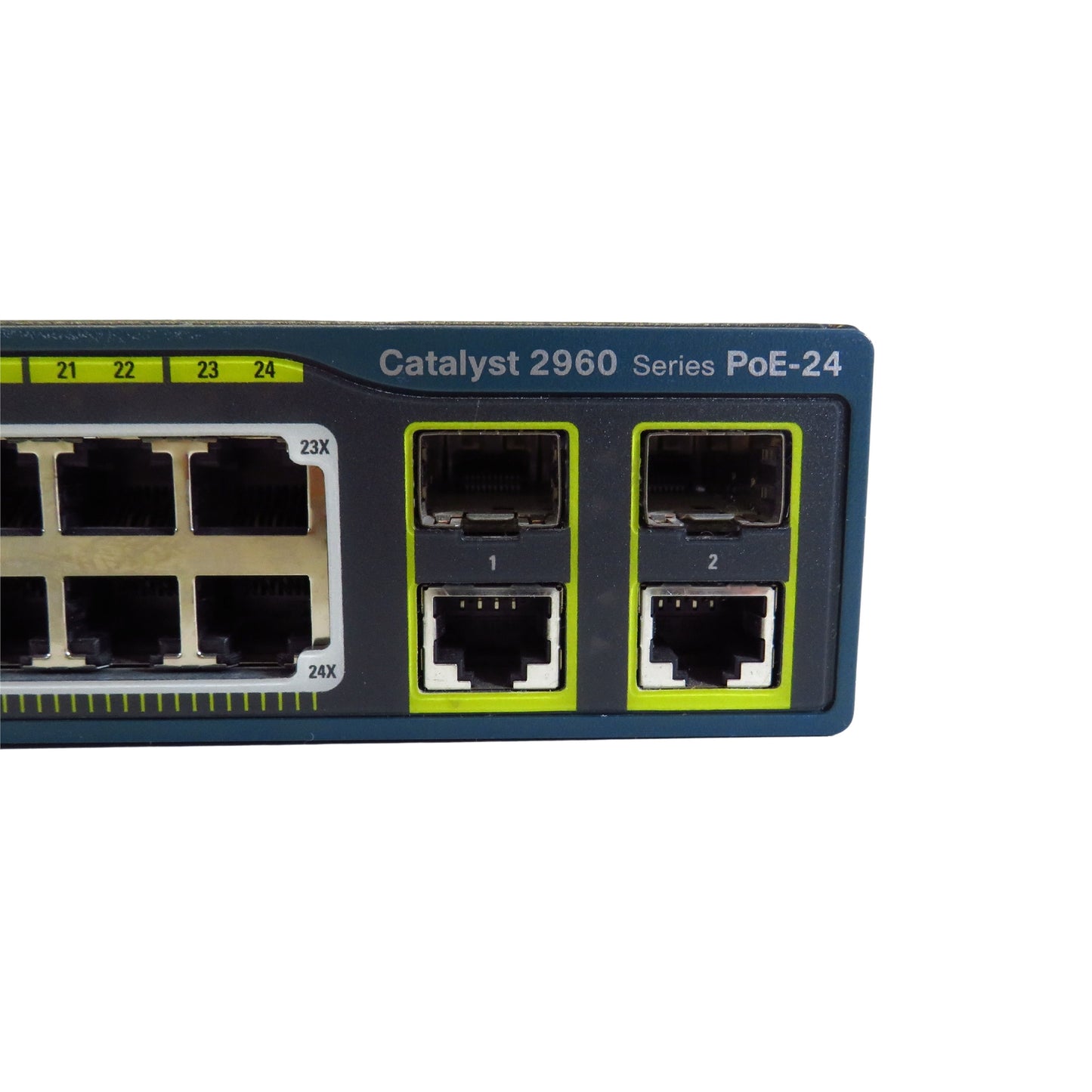Cisco WS-C2960-24PC-L Catalyst 2960 24 Port 10/100 PoE-24 Switch (Refurbished)