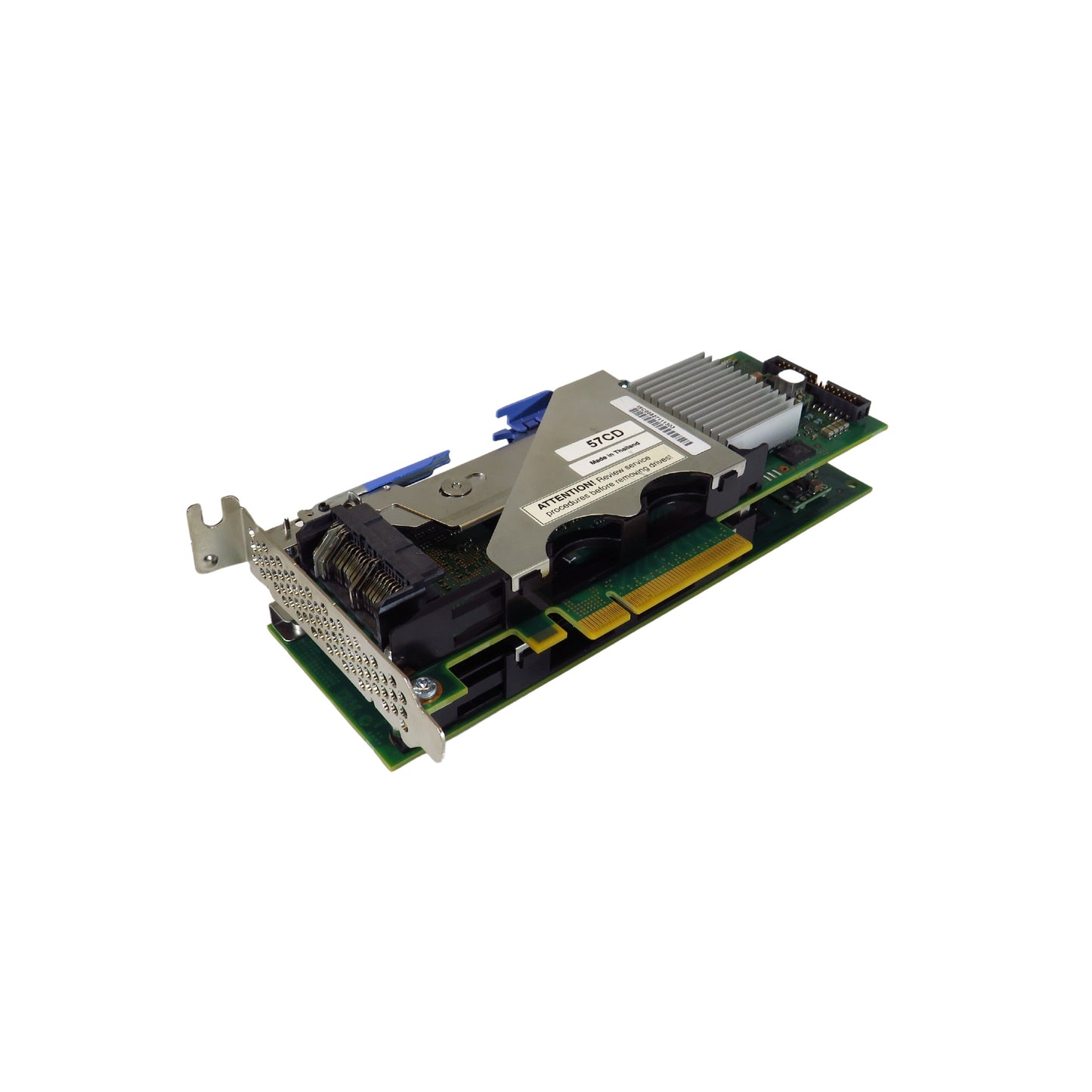IBM 2053 57CD PCIe RAID & SSD SAS 3Gbps pSeries Adapter (Refurbished)