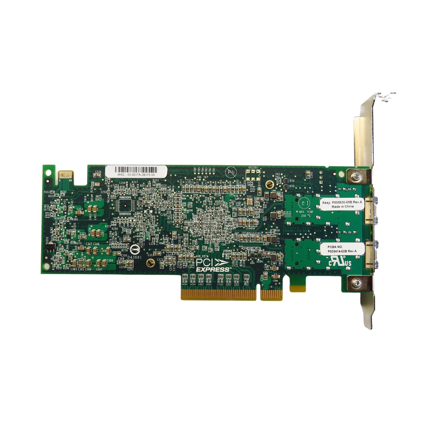Lenovo 49Y7952 49Y7951 2 Port 10Gbps FC SFP PCIe Virtual Fabric Adapter Card (Refurbished)