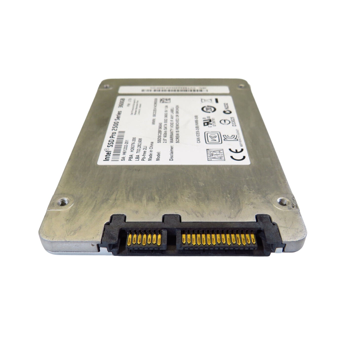 Dell GHDD8 SSDSC2BF360A5 360GB 2.5" SATA 6Gbps Pro 2500 SSD Solid State Drive (Refurbished)