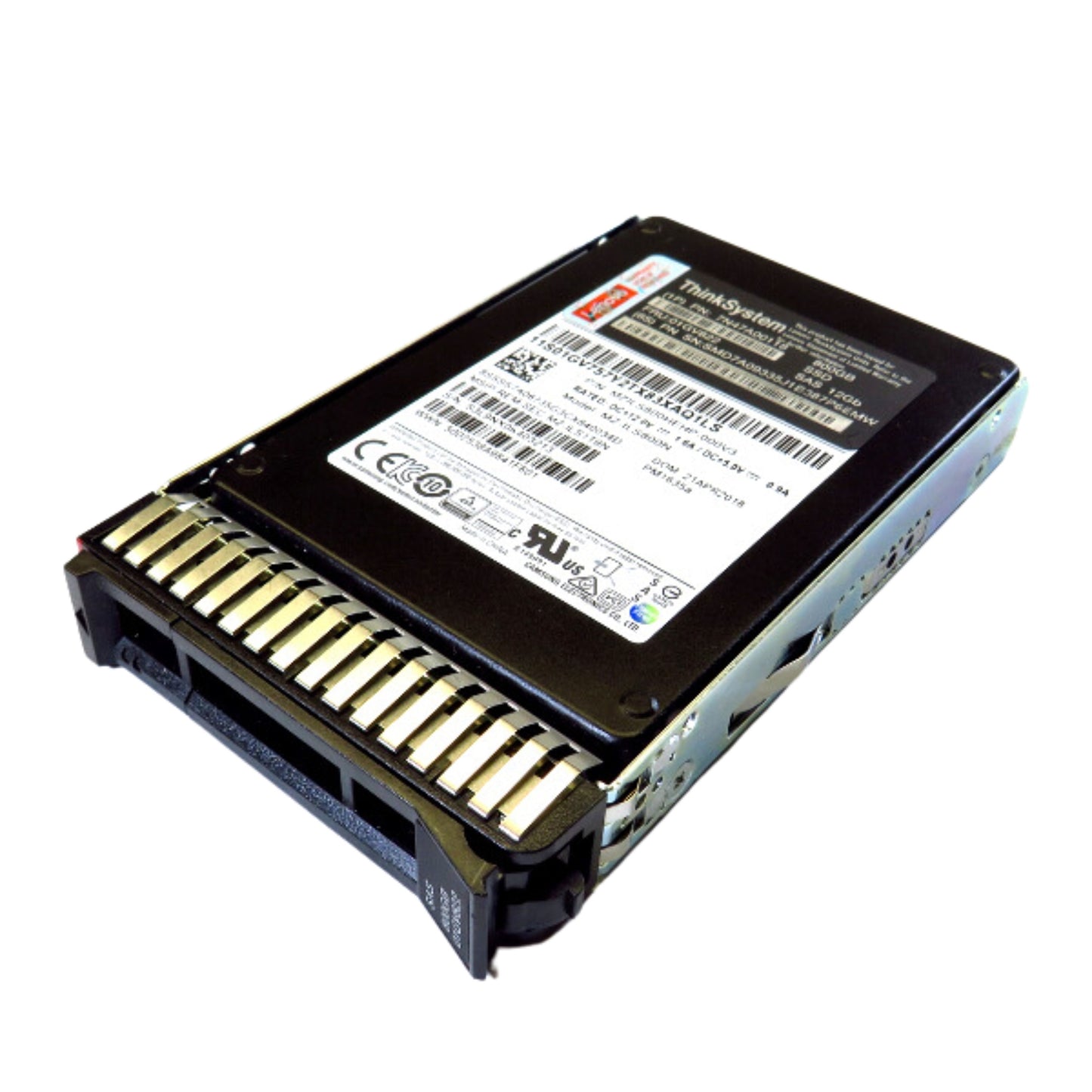 Lenovo 01GV822 7N47A00118 800GB 2.5" SAS 12Gbps SSD Solid State Drive (Refurbished)
