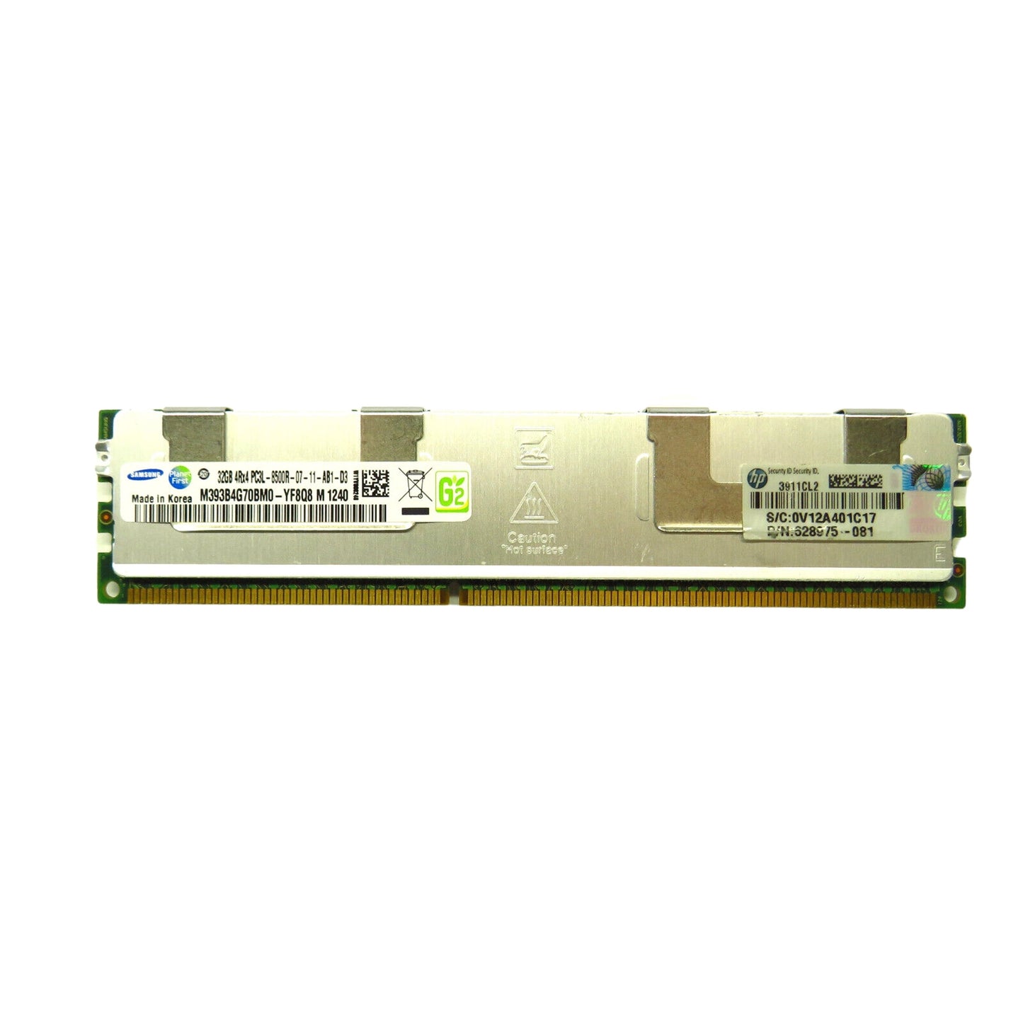 HP 628975-081 32GB 4Rx4 PC3L-8500R 1066MHz DDR3 RDIMM Server Memory (Refurbished)