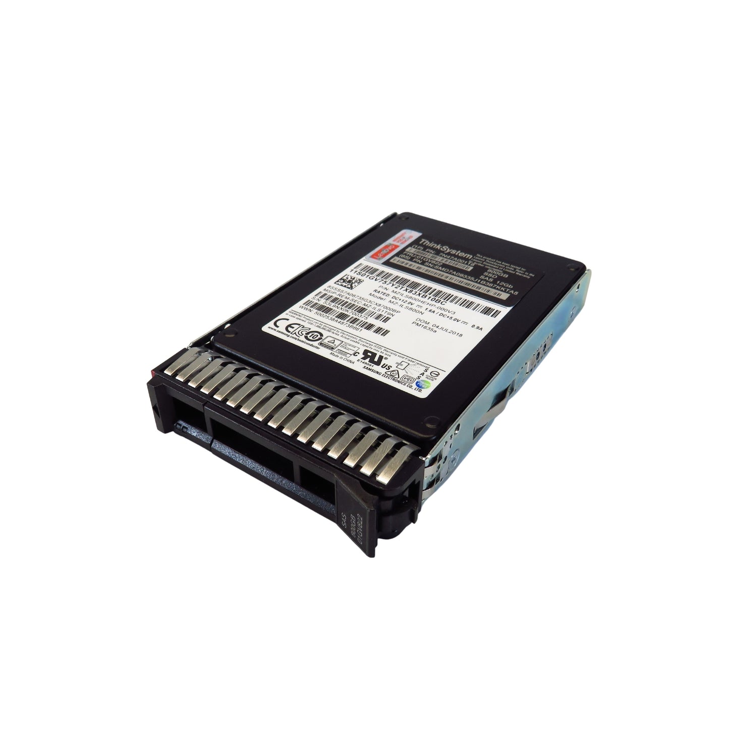 Lenovo 01GV822 800GB 2.5" SAS 12Gbps SFF SSD Solid State Drive (Refurbished)