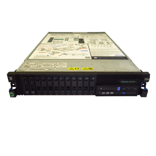 IBM 8247-21L S812L ELPD 10-core 3.42 GHz Power8 Processor Linux Server (Refurbished)