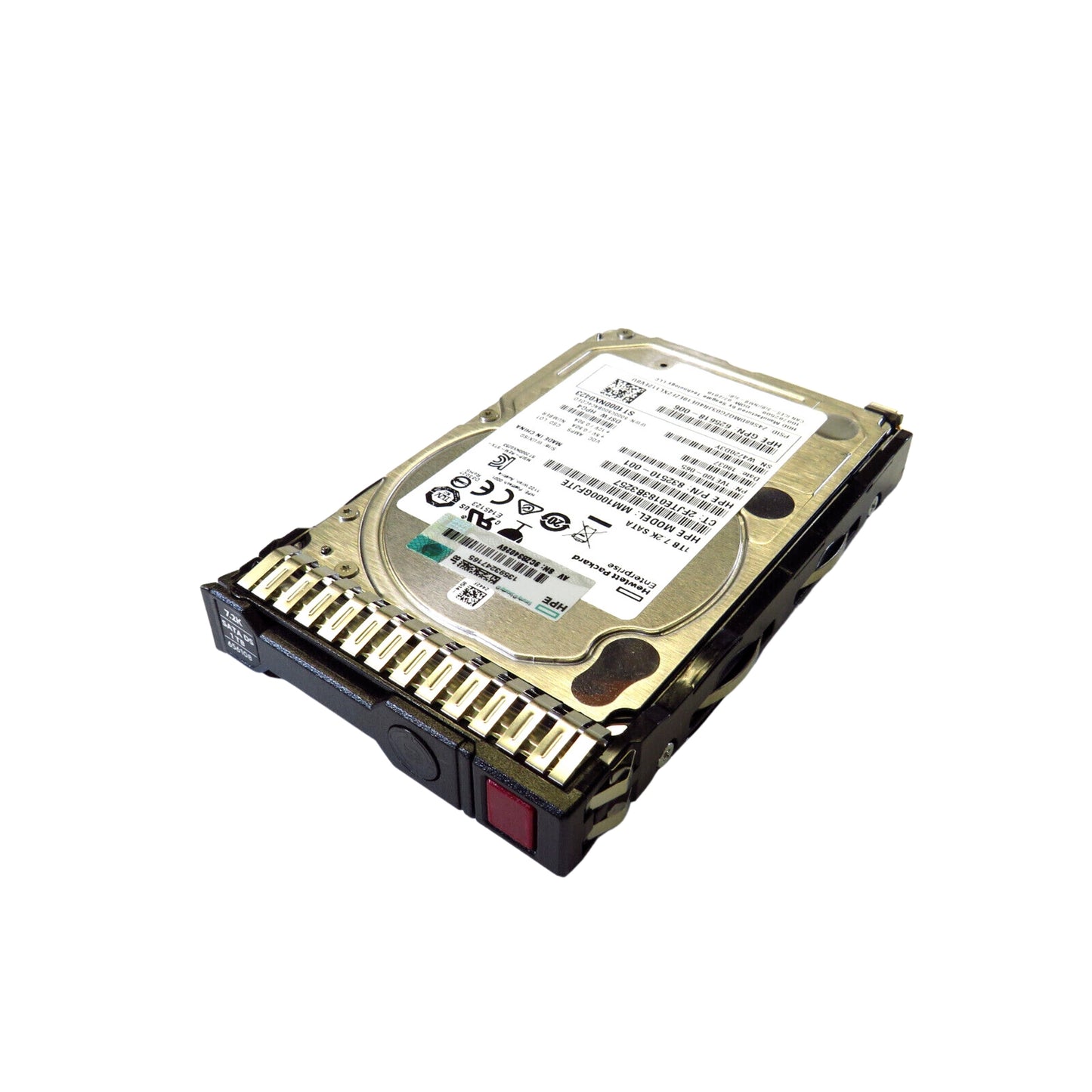 HP 656108-001 2.5" 1TB 7200RPM SATA III Hard Disk Drive (HDD), Silver (Refurbished)