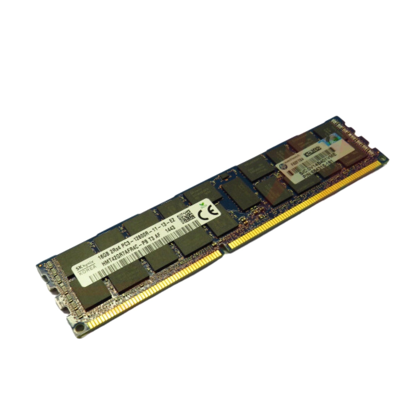 HP 684316-181 16GB 2Rx4 PC3-12800R DDR3 1600MHz RDIMM Server Memory (Refurbished)