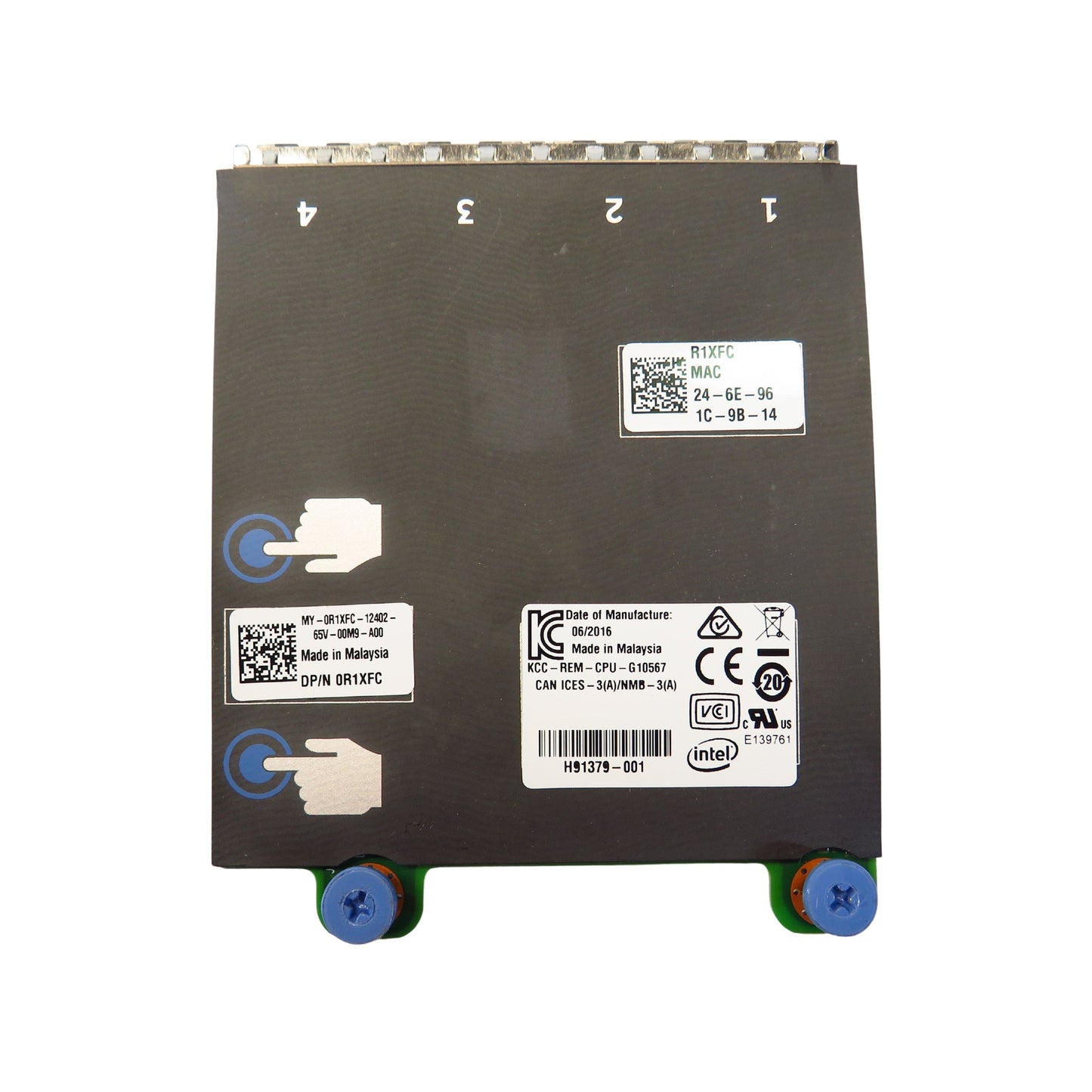 Dell R1XFC I350 Quad Port 1GbE Network Daughter Card (Refurbished)