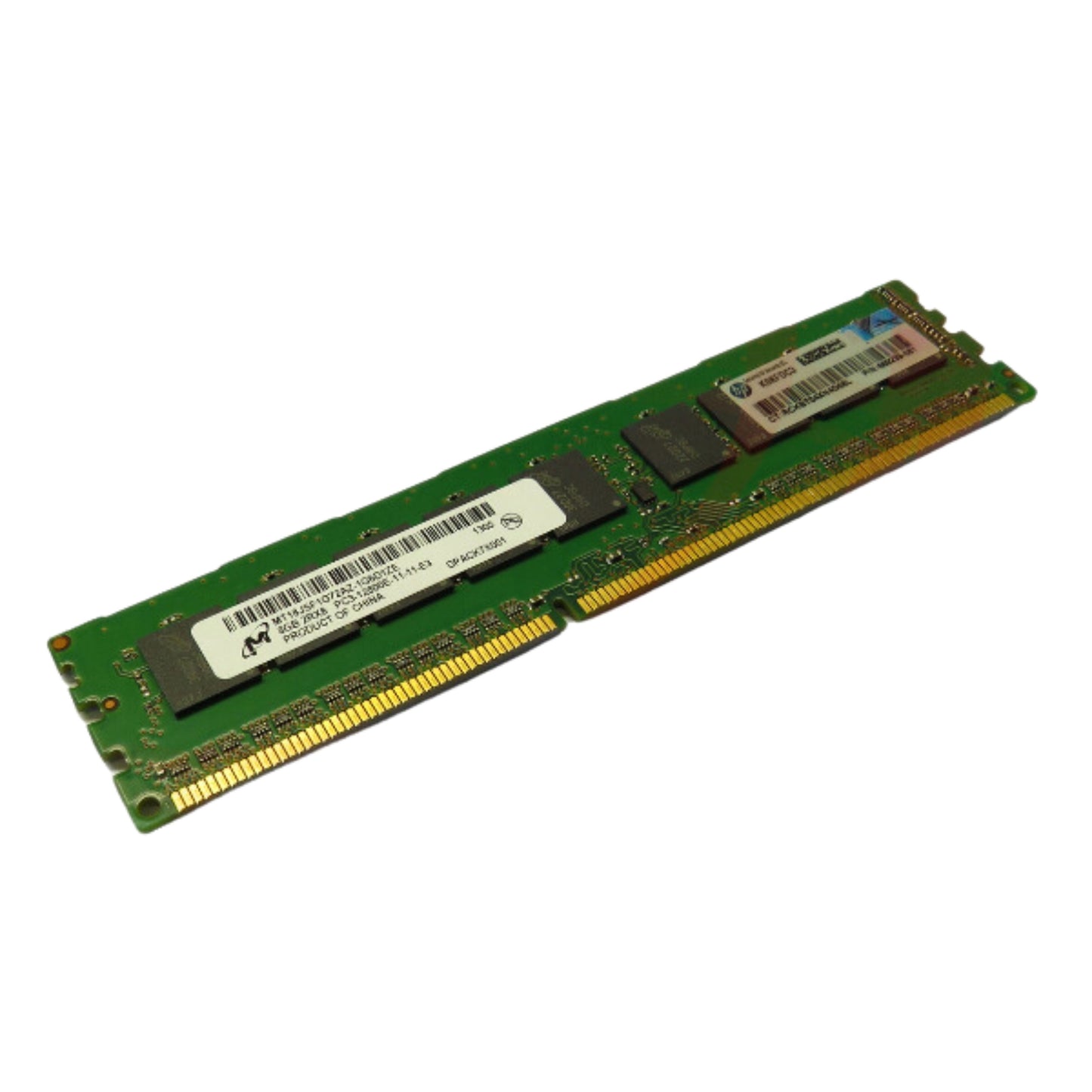 HP 669239-081 8GB 2Rx8 PC3-12800E DDR3 1600MHz UDIMM Server Memory (Refurbished)