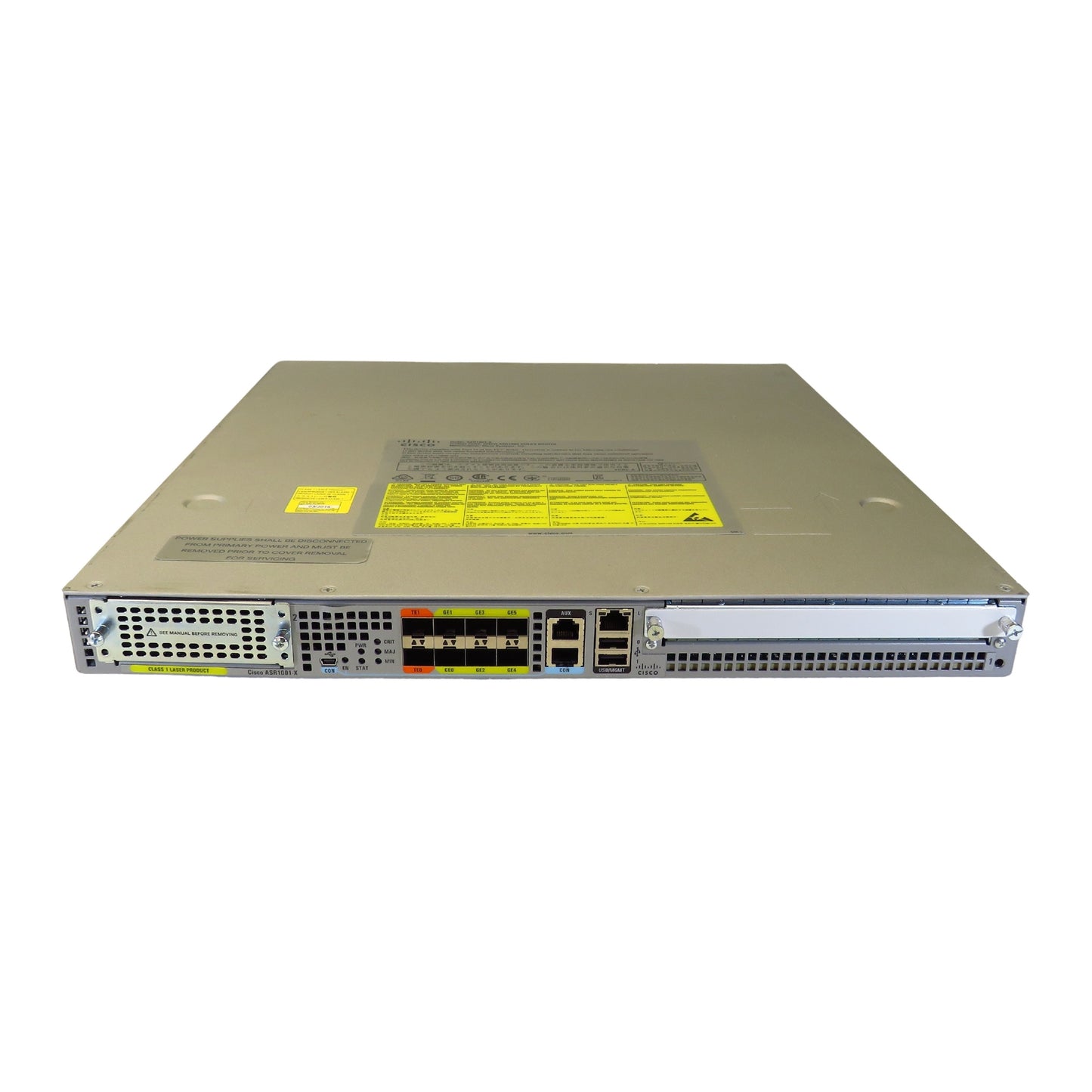 Cisco ASR1001X-20G-VPN ASR1001-X VPN Bundle, K9 AES Built-in 6x1G, 2x10G Router (Refurbished)