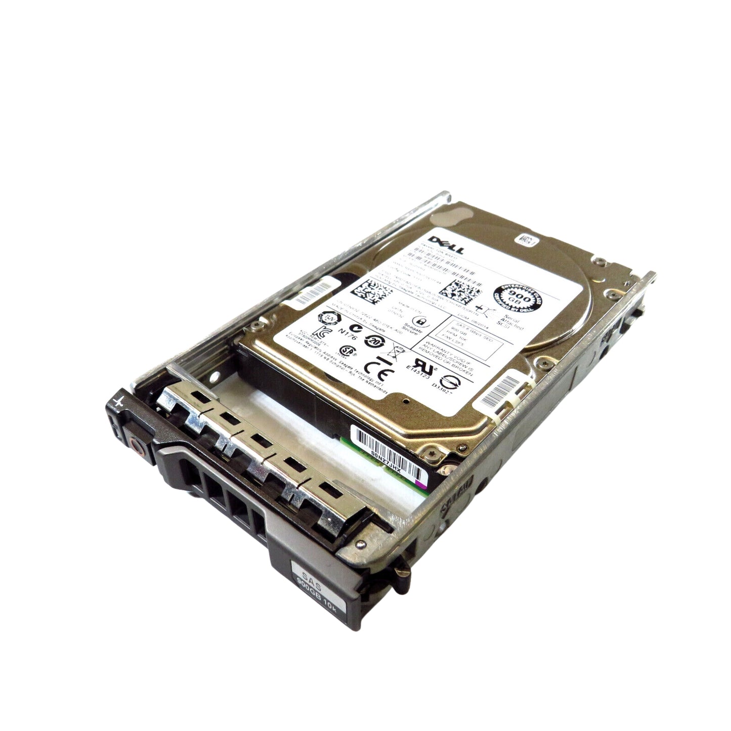 Dell TNX32 2.5" 900GB 10000RPM SAS 6Gb/s Hard Disk Drive (HDD), Silver (Refurbished)
