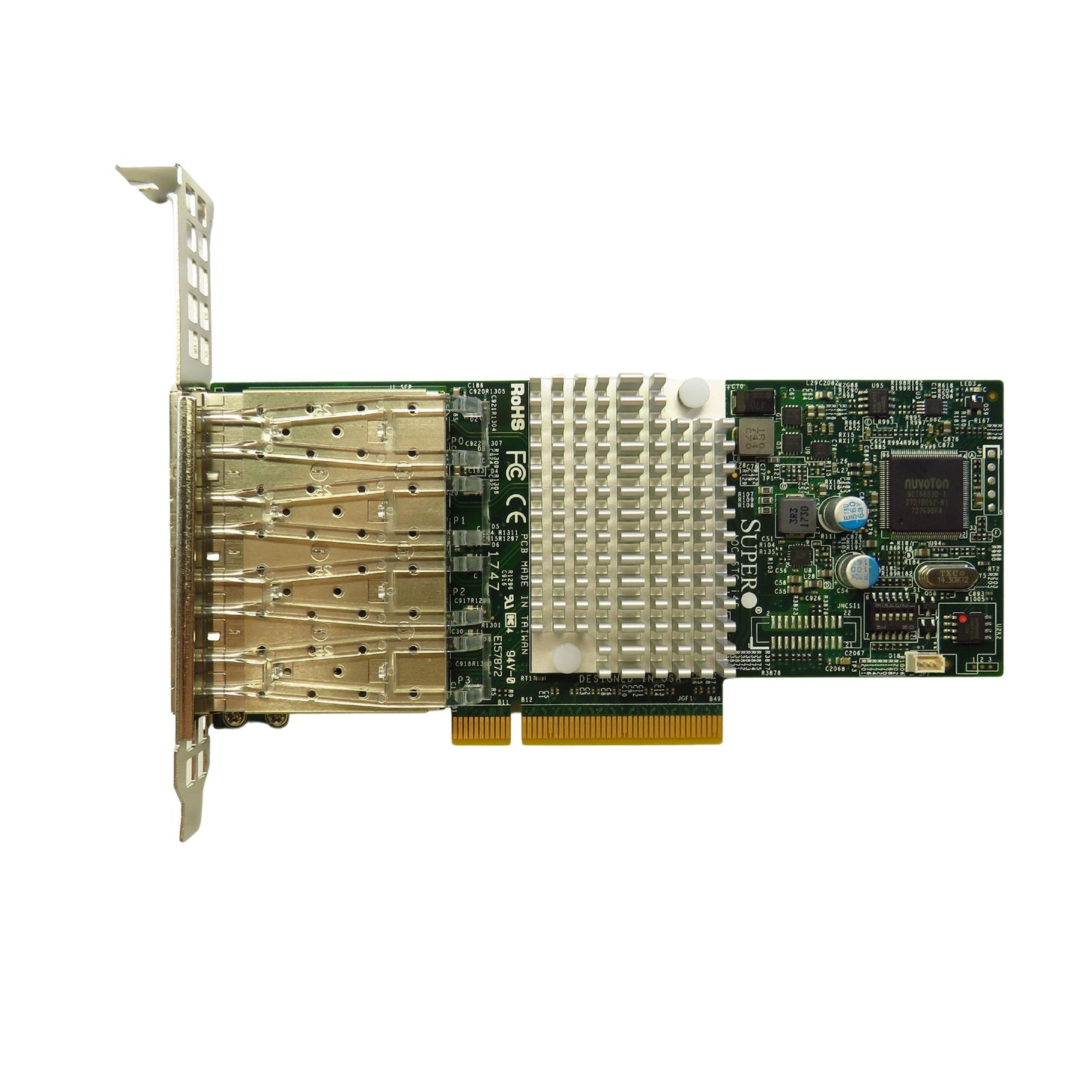 IBM 01EM695 EKFH AOC-STG-i4S XL710 Quad-port 10G/1G Ethernet Converged Adapter (Refurbished)