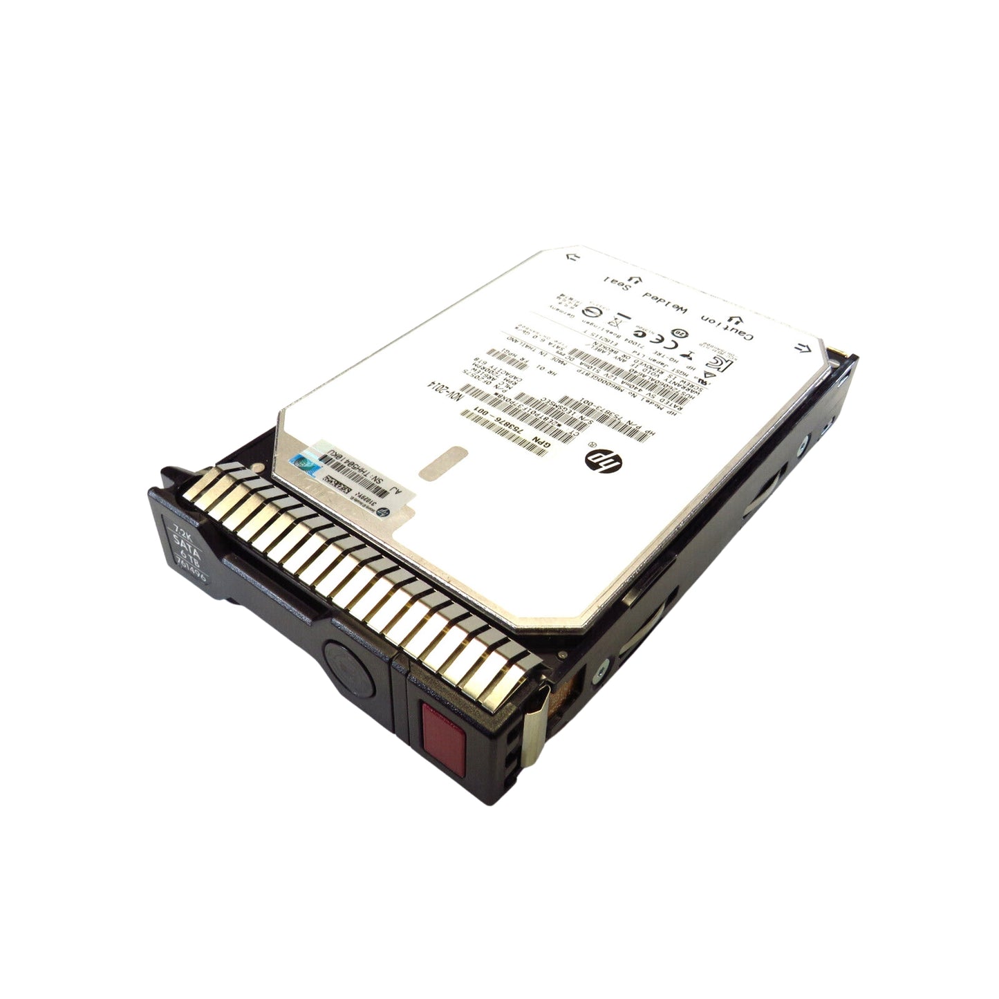HP 761496-001 3.5" 6TB 7200RPM SATA III Hard Disk Drive (HDD), Silver (Refurbished)