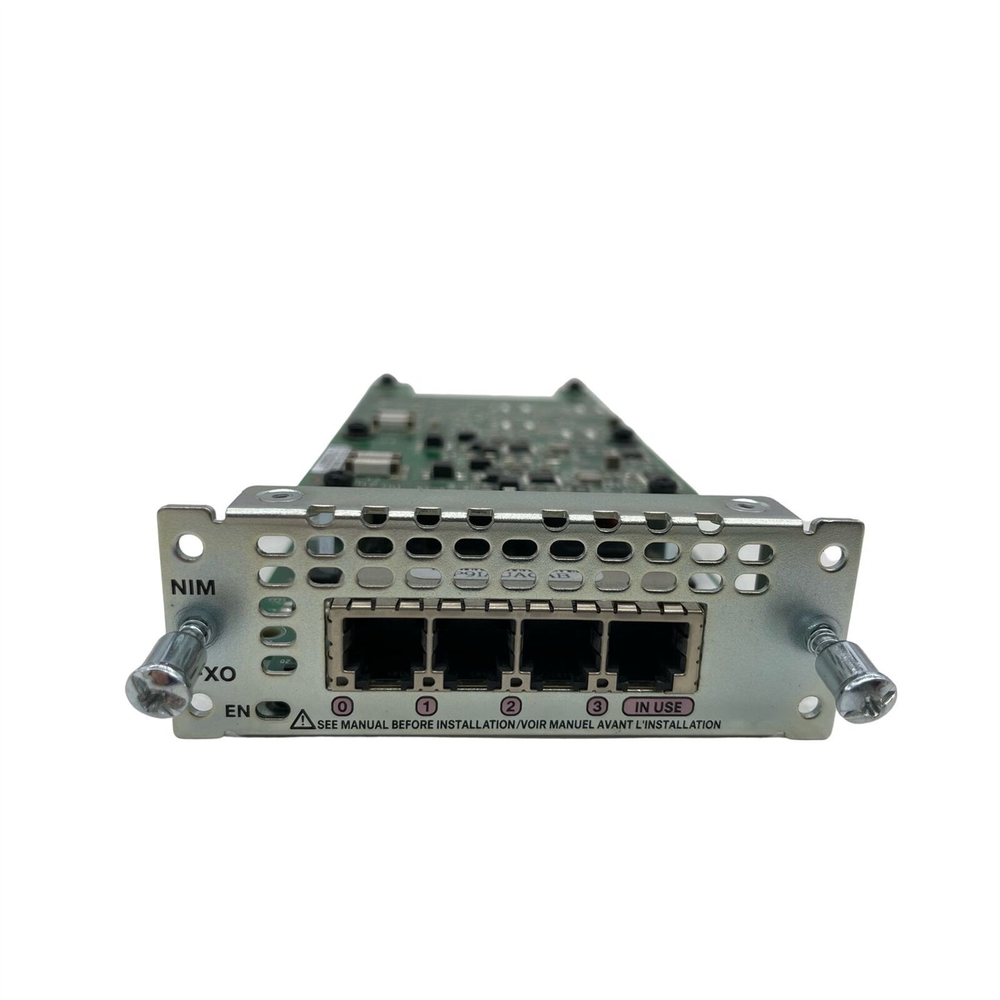 Cisco NIM-4FXO 4-Port Network Interface Module for ISR 4300/4400 (Refurbished)