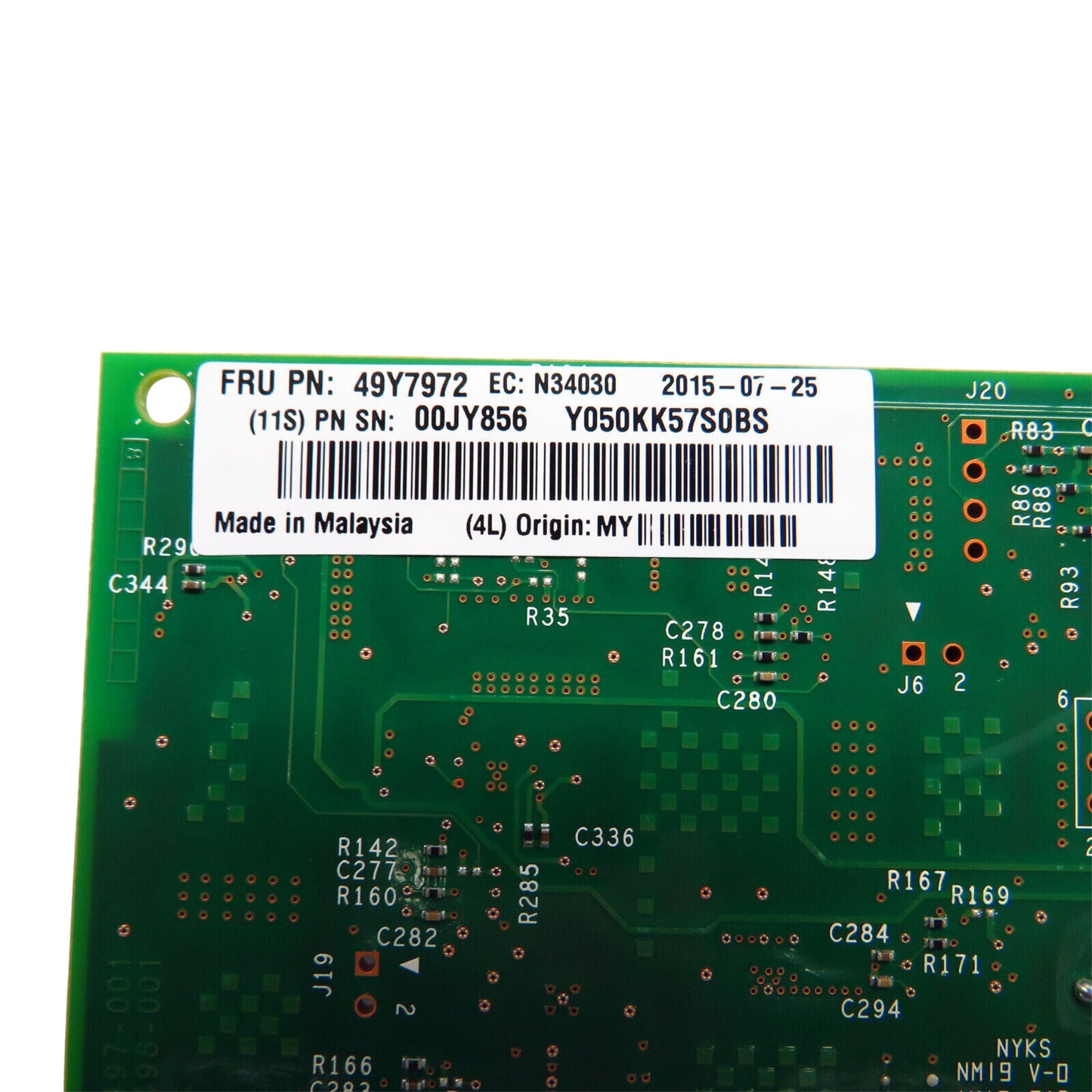 IBM 49Y7972 X540-DA2 2 Port 10G BaseT PCIe Network Server Adapter (Refurbished)