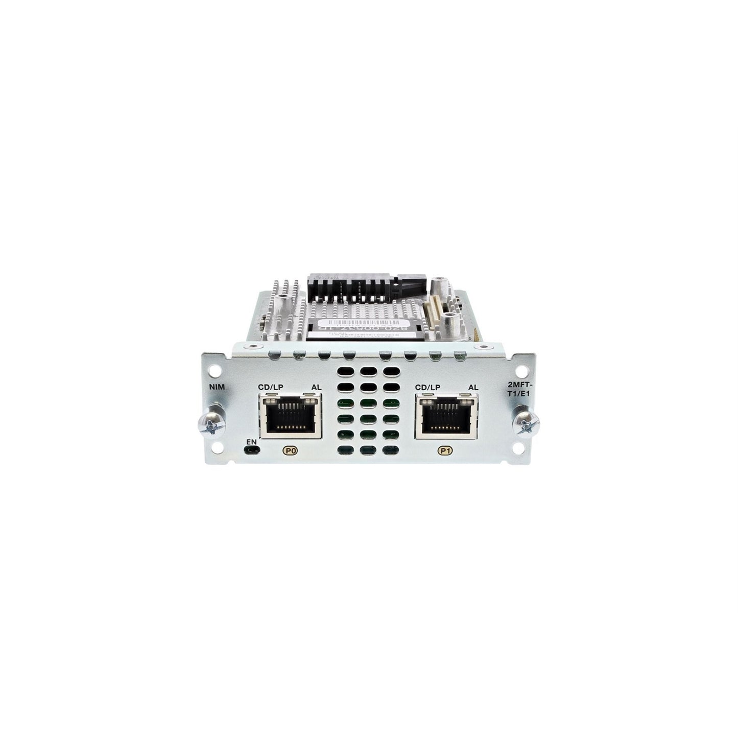 Cisco NIM-2MFT-T1/E1 2 Port Multi-flex Trunk Voice/Clear-channel T1/E1 Module (Refurbished)