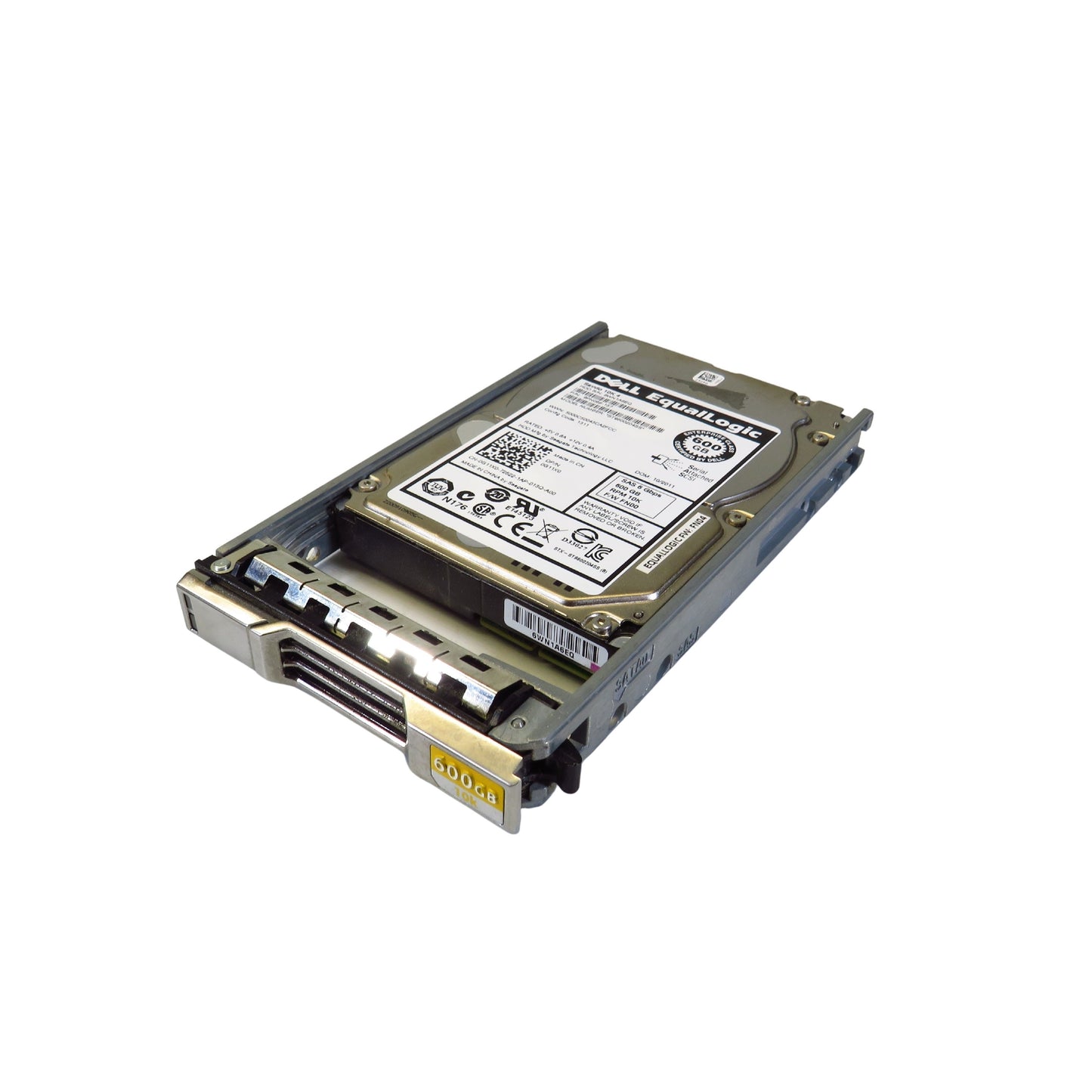 EqualLogic G11X0 600GB 10K RPM 2.5" SAS 6Gbps SFF HDD Hard Drive (Refurbished)