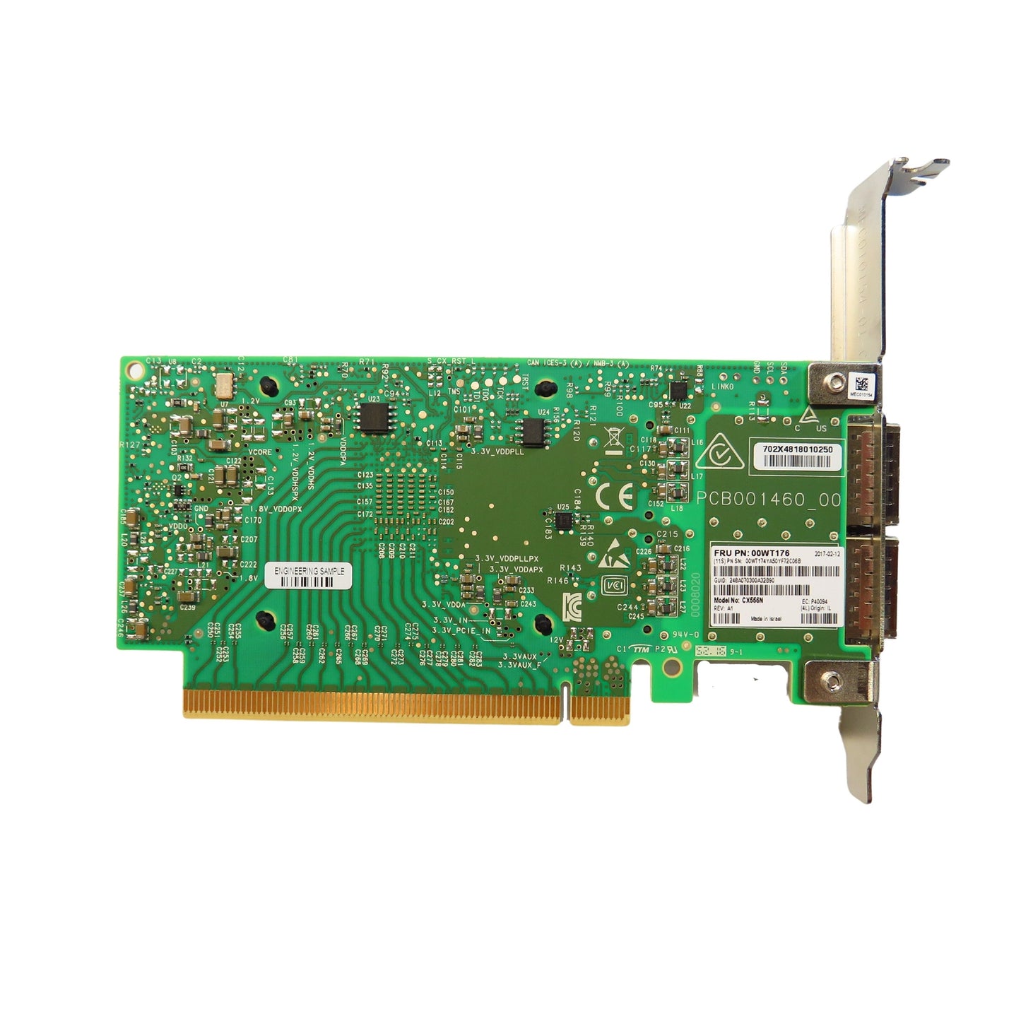 IBM 00WT176 2CF2 2-Port EDR 100GB IB ConnectX-5 CAPI Capable Adapter (Refurbished)